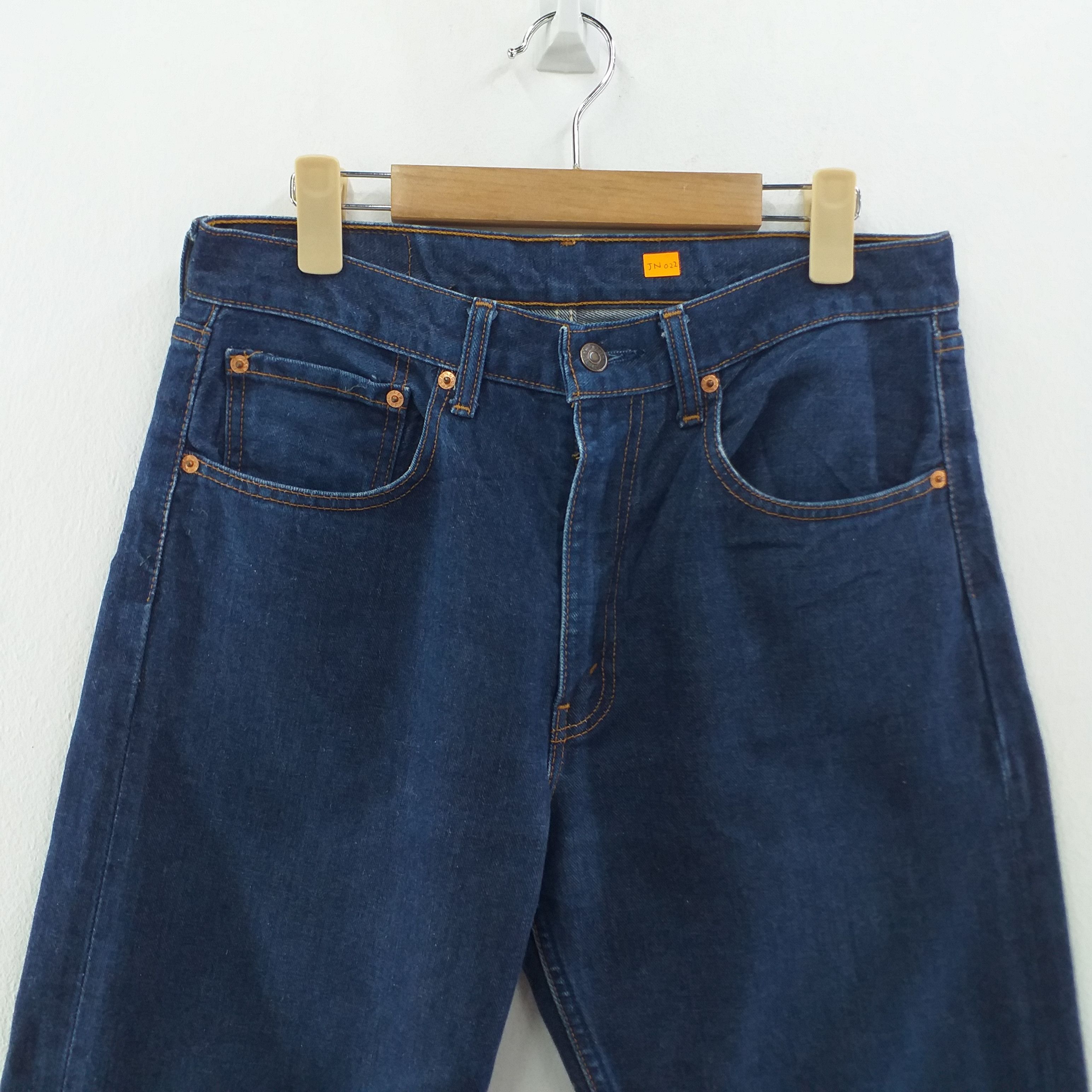 Levi's Dark Blue Vintage Levi's 512 Clothing Denim 31 x 27.5 -JN022 Size US 31 - 3 Thumbnail