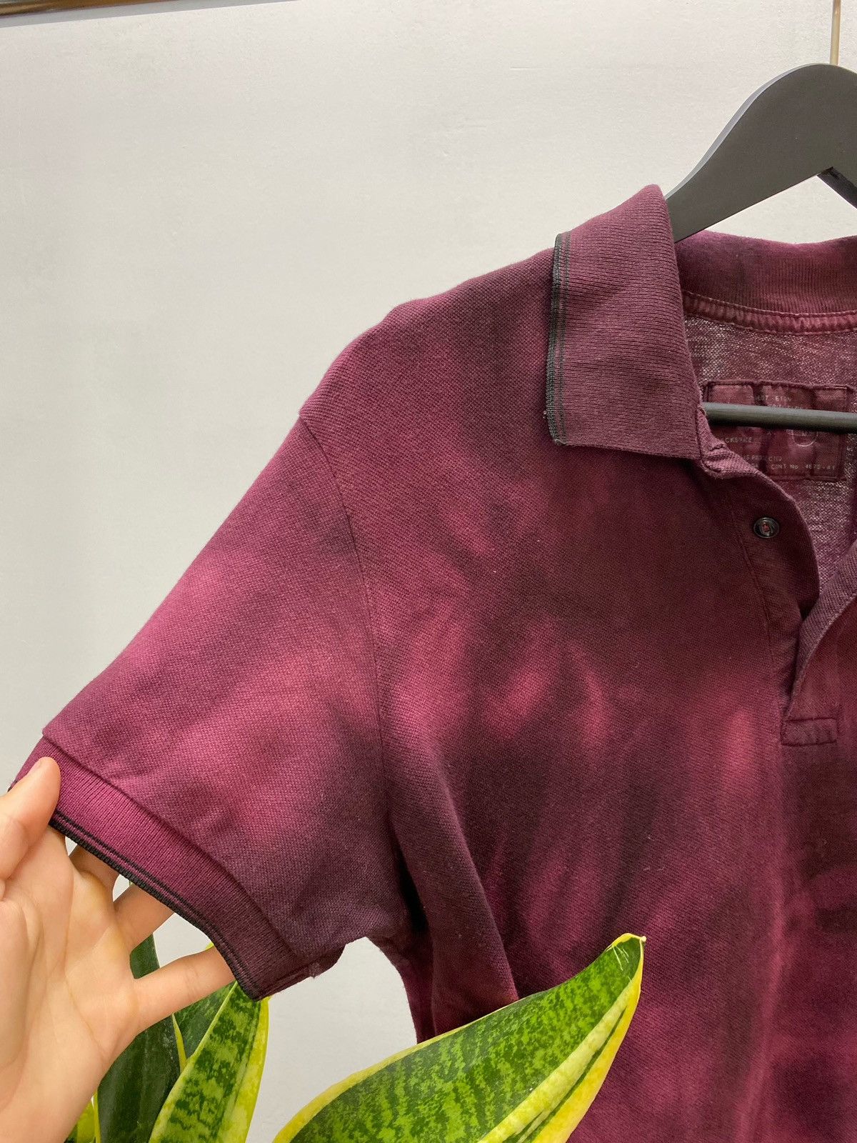 Allsaints Allsaints Tie Dye Polo T-shirts Size US M / EU 48-50 / 2 - 14 Thumbnail