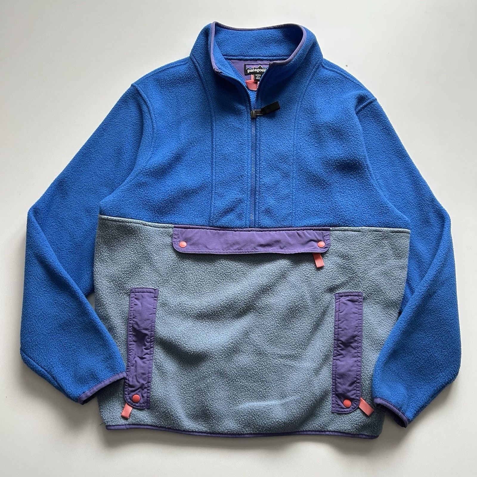 Patagonia × Vintage Patagonia Synchilla Fleece Pullover Anorak 1/4 Zip Large Size US L / EU 52-54 / 3 - 1 Thumbnail