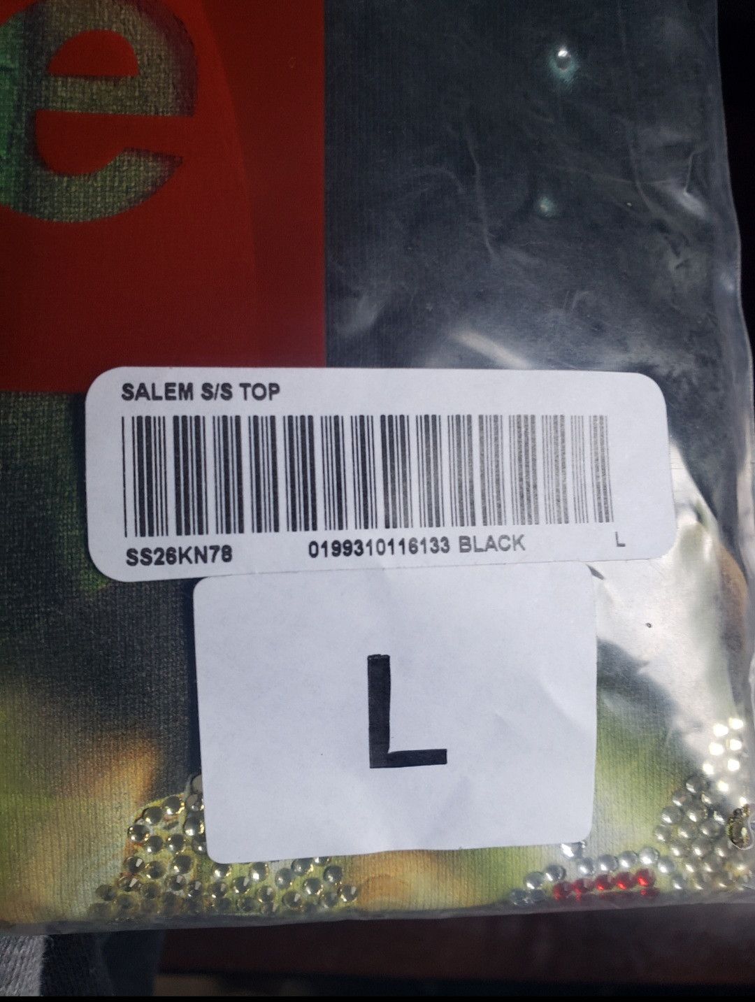 Supreme Supreme/SALEM S/S Top Size US L / EU 52-54 / 3 - 3 Thumbnail