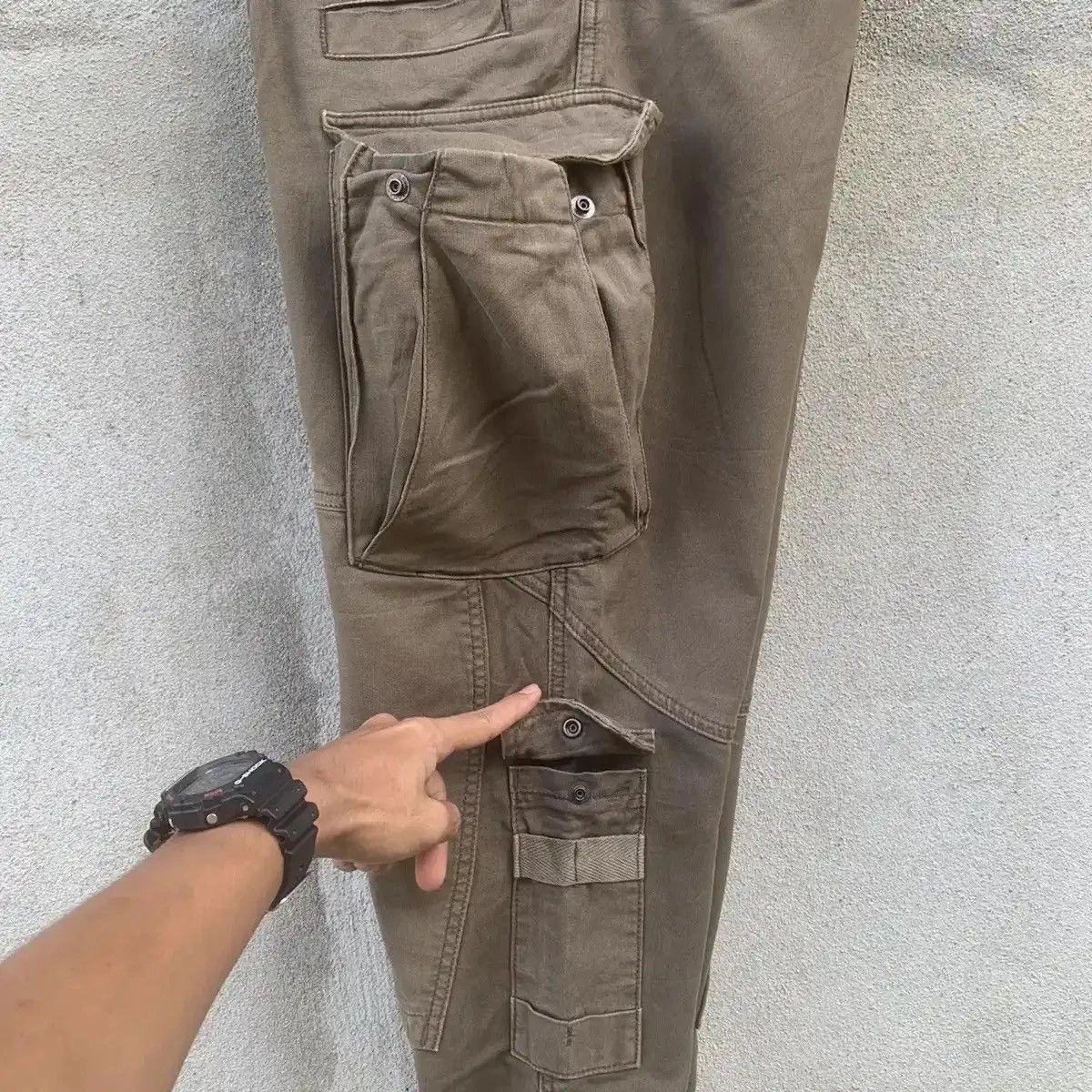 Japanese Brand 🔥 STEALS ‼️PARACHUTTE CARGO DOUBLE KNEE RARE TACTICAL PANTS Size US 30 / EU 46 - 19 Thumbnail