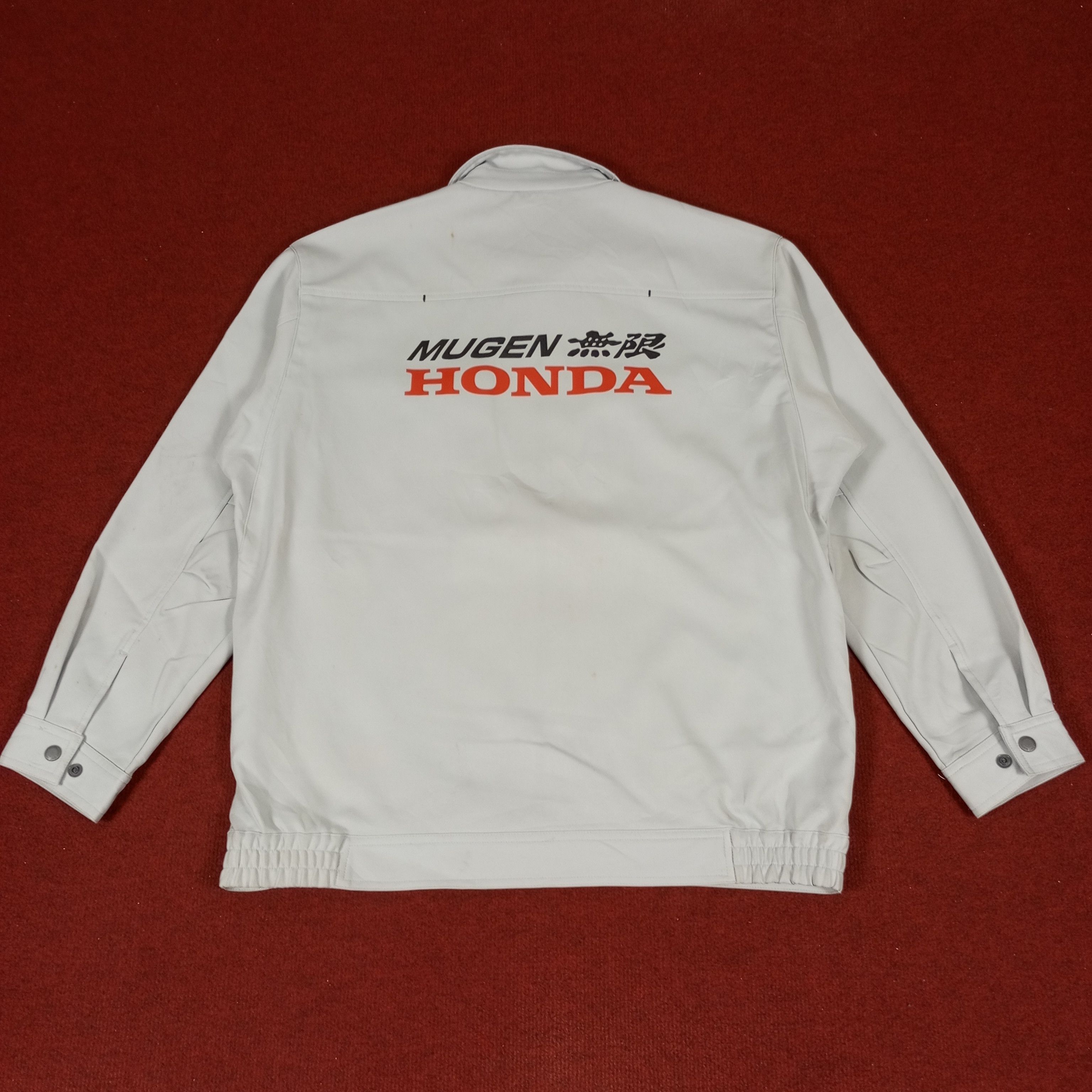 Japanese Brand × Vintage Mugen Honda Japanese Motorsports Custom Art Jacket Size US L / EU 52-54 / 3 - 1 Thumbnail