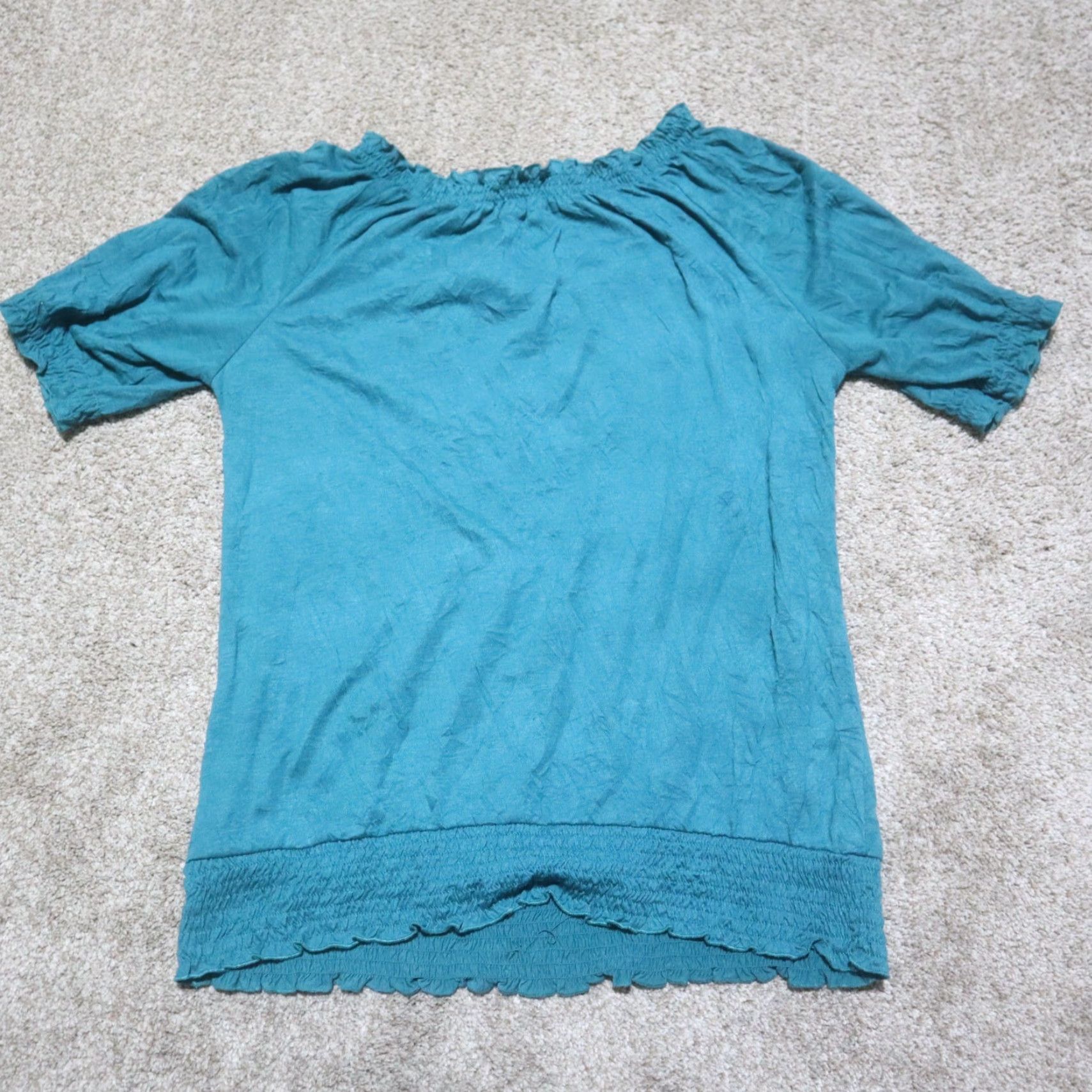 Route 66 Route 66 Shirt Women XL Light Blue Blouse Star Pattern 100% Cotton Vintage? No. Size XL / US 12-14 / IT 48-50 - 7 Thumbnail