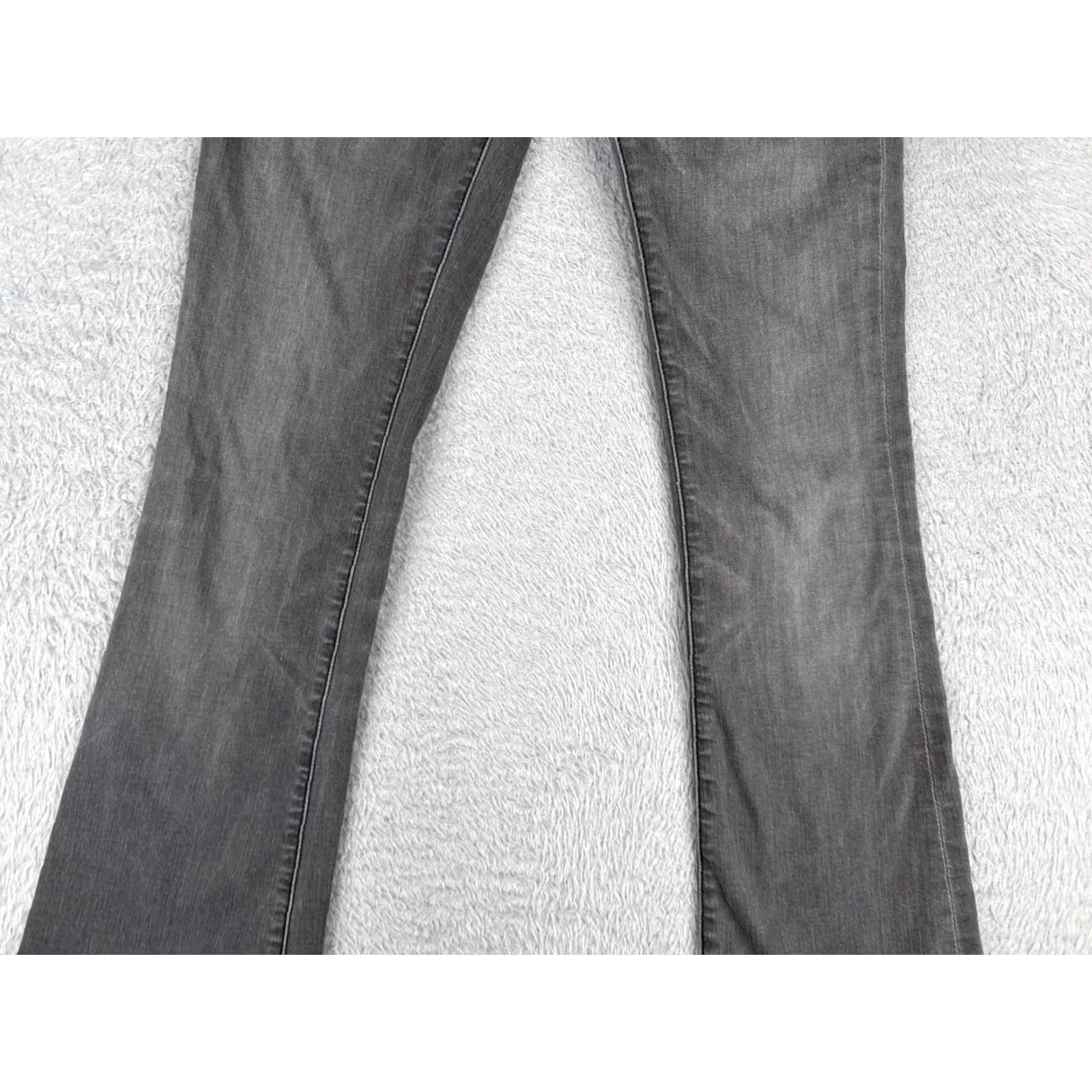 Vans VANS Jeans Women Skinny 5 Black Denim Low Rise 28x30 Stretch Distressed Zipper 5-Pocket Design Vintage? No Size 27" / US 4 / IT 40 - 3 Thumbnail