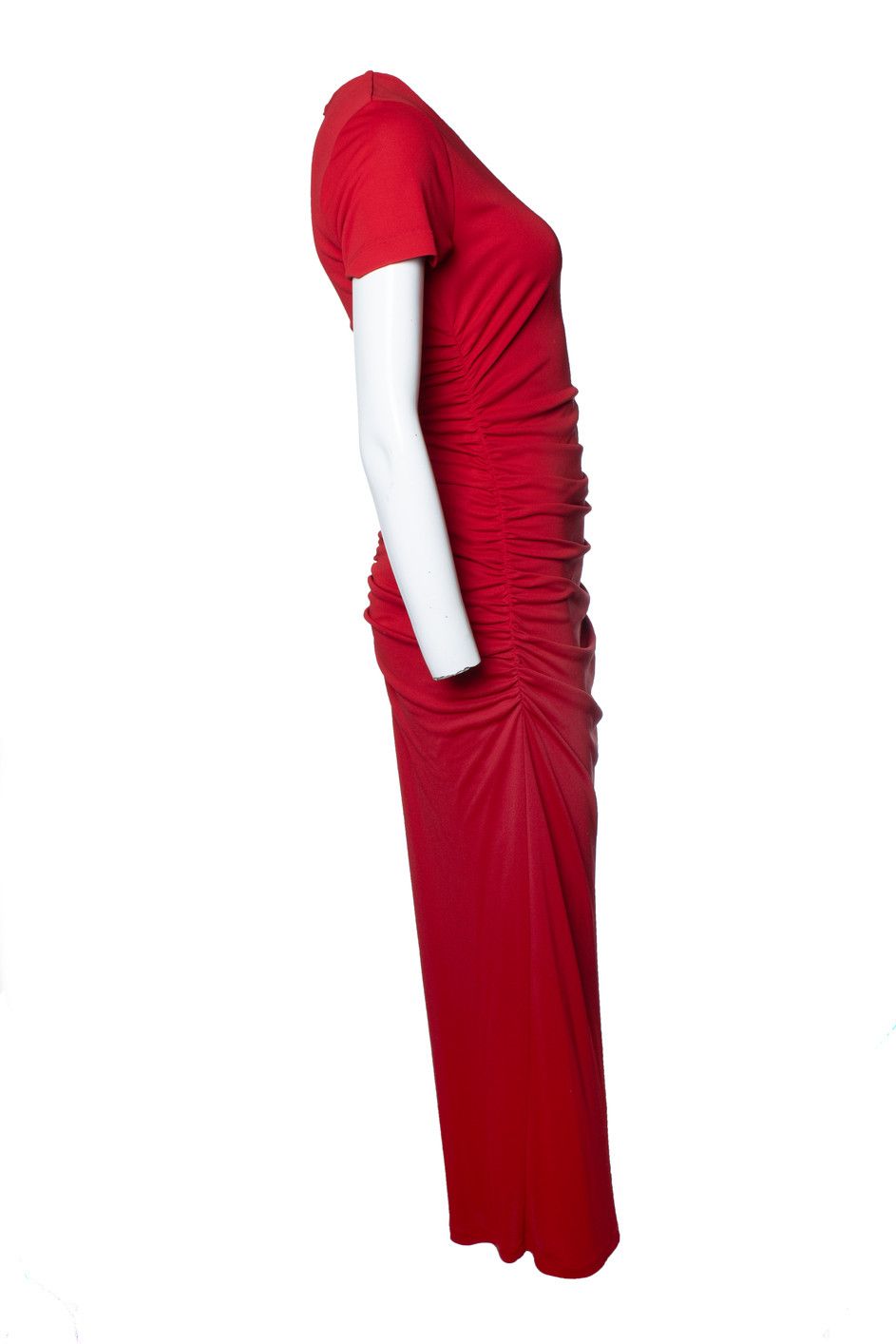 Carolina Herrera Carolina Herrera, Draped maxi dress in red Size M / US 6-8 / IT 42-44 - 4 Thumbnail