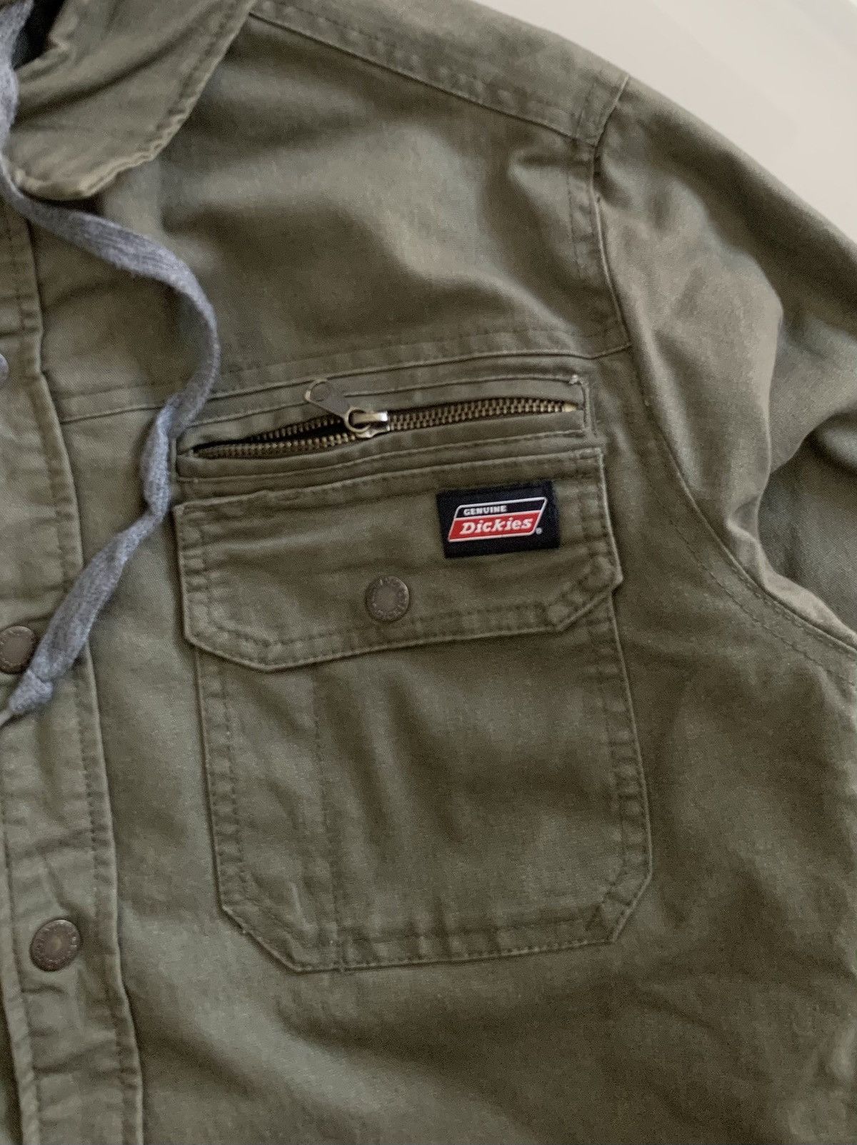 Dickies Vintage Dickies Canvas Shirt Hooded Size US S / EU 44-46 / 1 - 4 Thumbnail