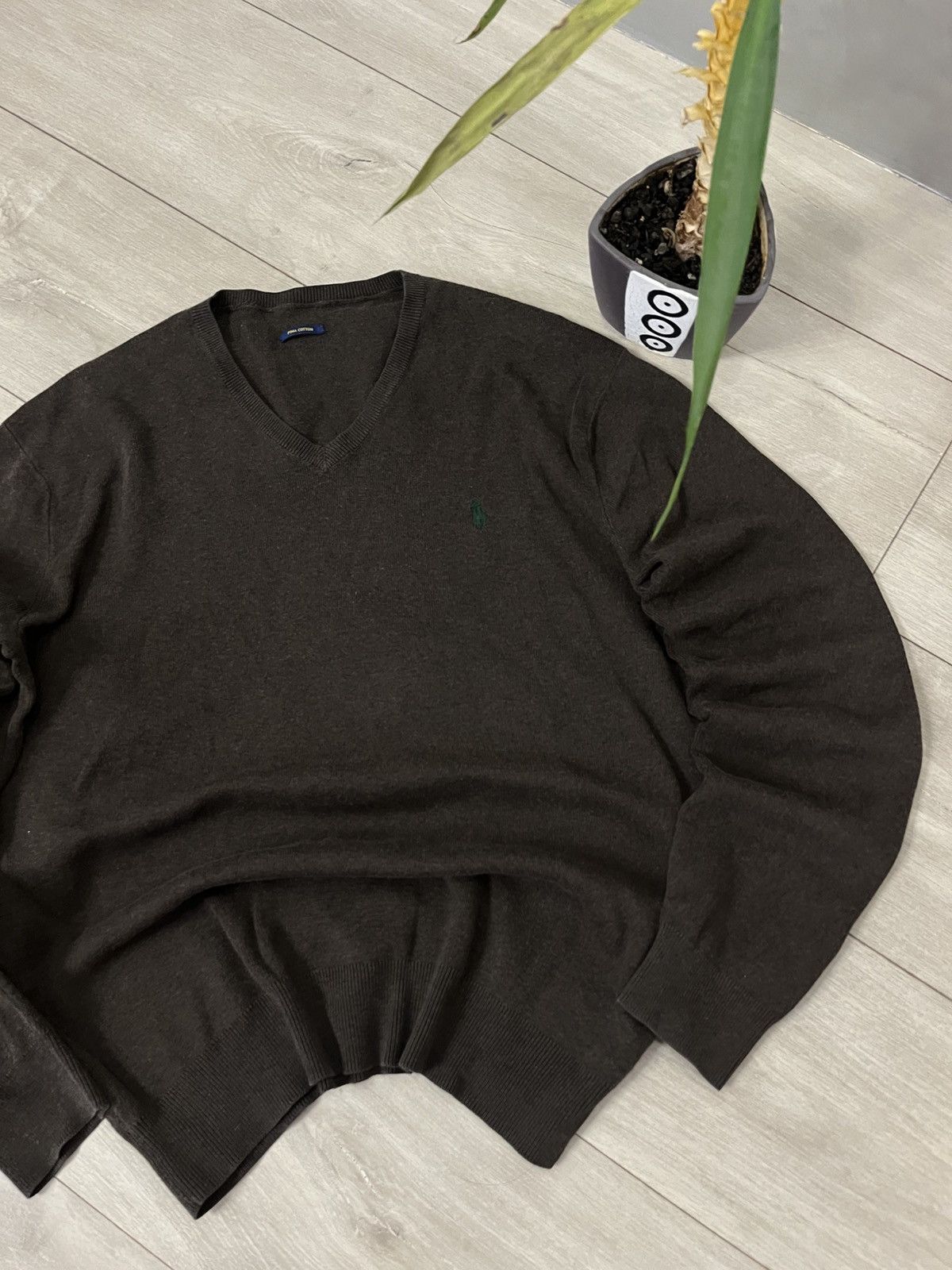 Polo Ralph Lauren 🔥90’s Ralph Lauren Polo Cable Knit Sweater Y2K Jumper Boxy Size US M / EU 48-50 / 2 - 4 Thumbnail