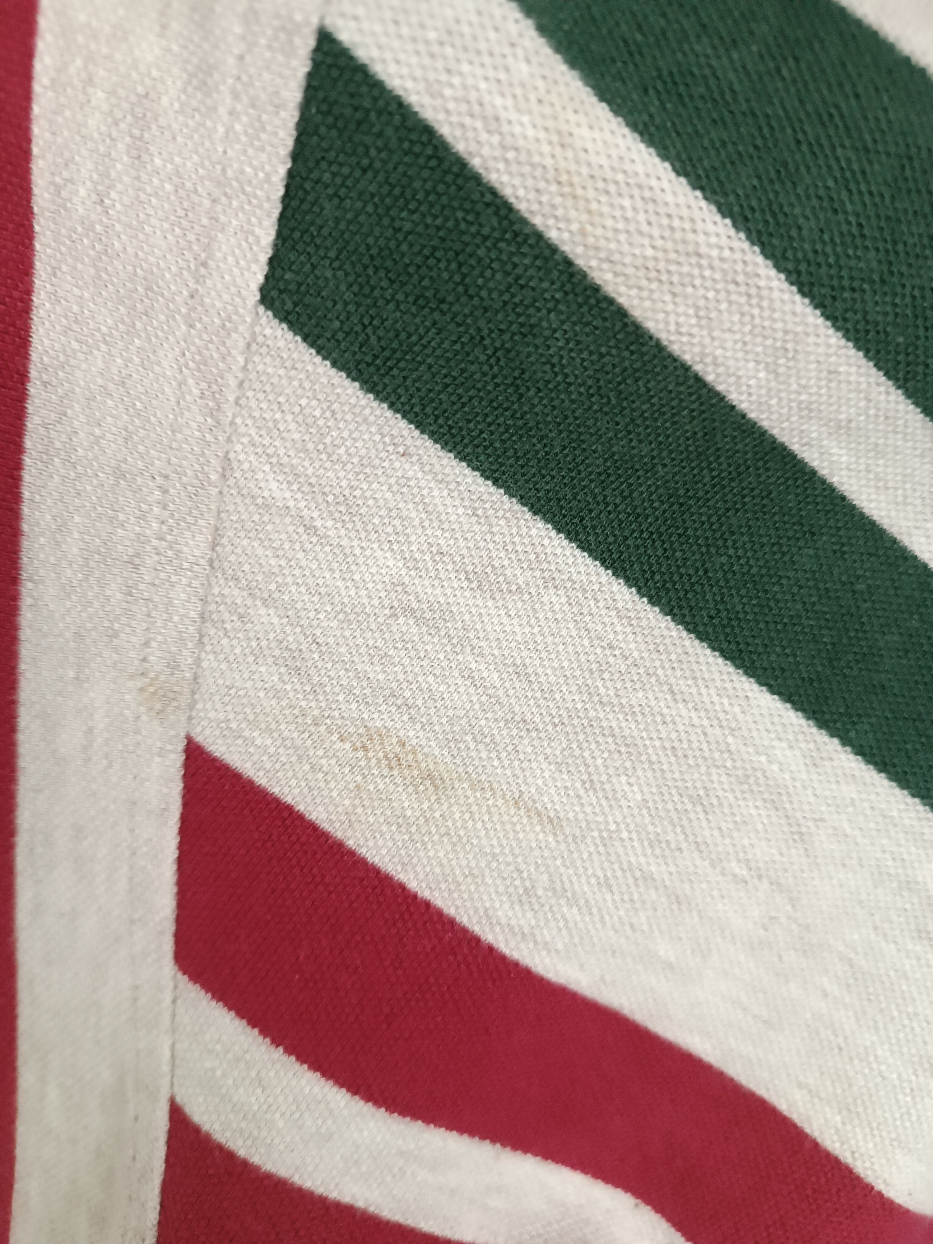 Tommy Hilfiger VINTAGE 90'S TOMMY HILFIGER STRIPE POLO VERY RARE PIECE Size US M / EU 48-50 / 2 - 13 Thumbnail