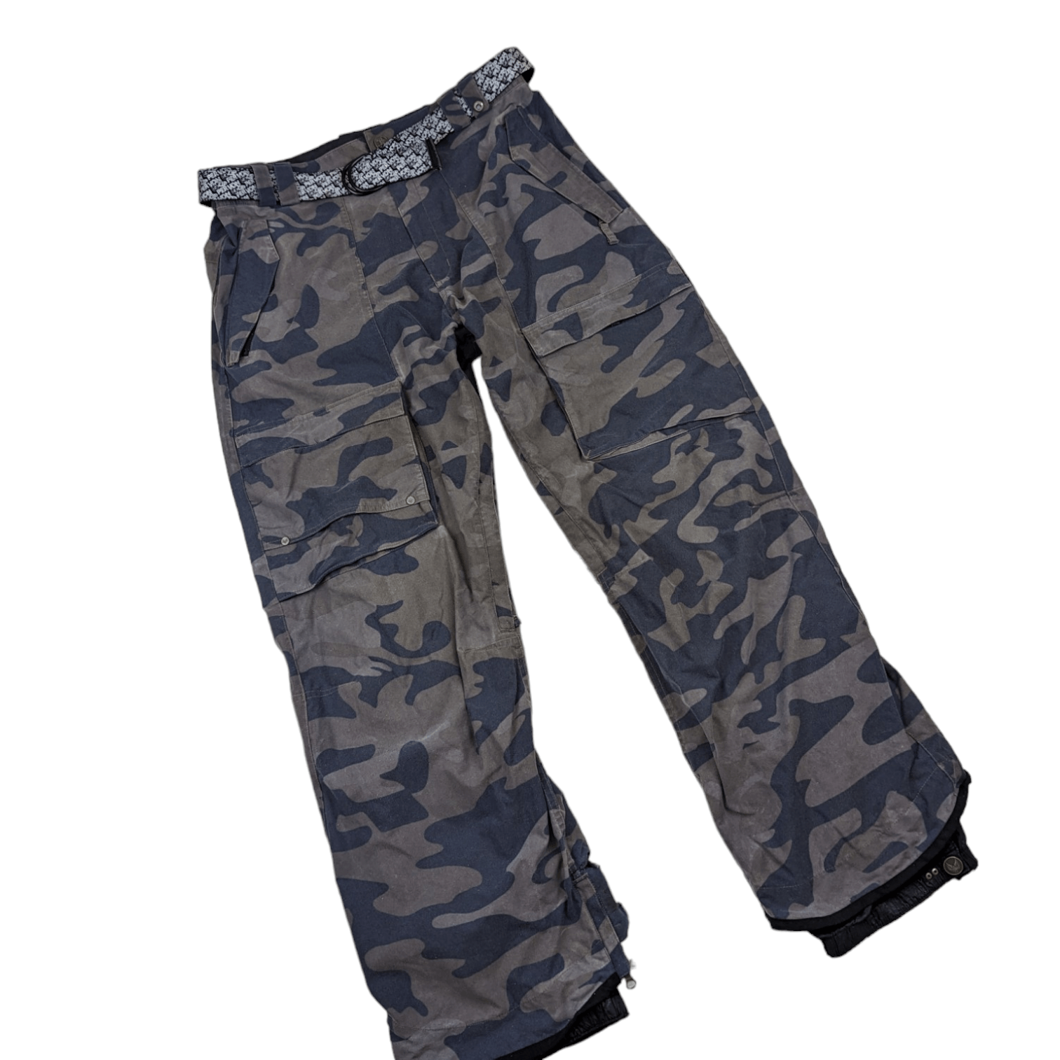 Japanese Brand Japan M6 Camouflage Cargo Skii Snow Pant Size US 36 / EU 52 - 2 Thumbnail