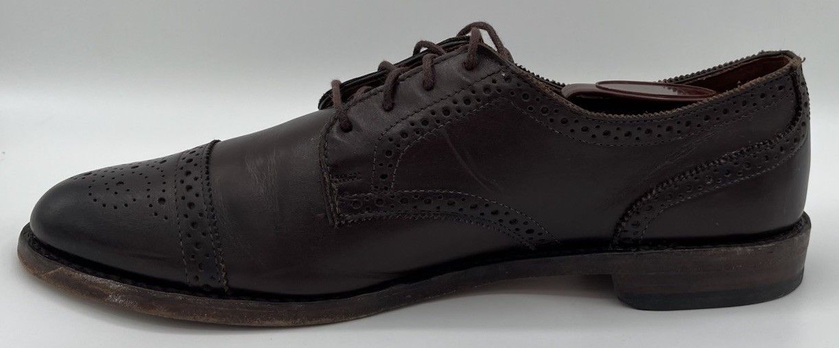Allen Edmonds Allen Edmonds "LEXINGTON" Oxfords Dark Brown Leather 10.5 D Size US 10.5 / EU 43-44 - 7 Thumbnail
