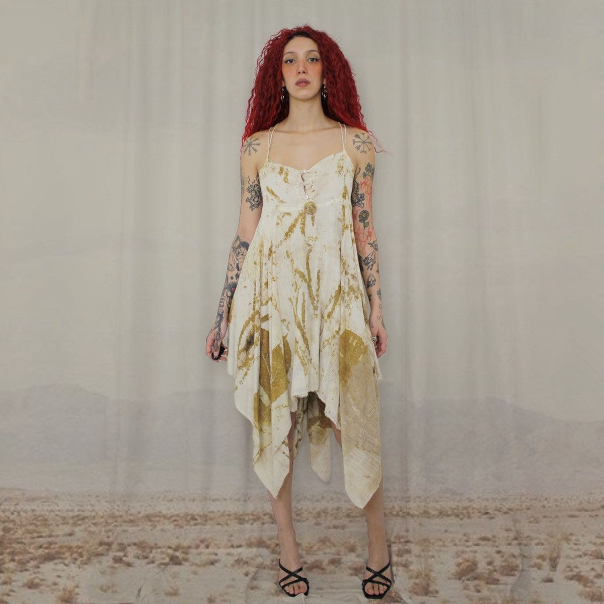 Other 🍃ASYMMETRICAL LEAF DRESS🍃 Size M / US 6-8 / IT 42-44 - 1 Thumbnail
