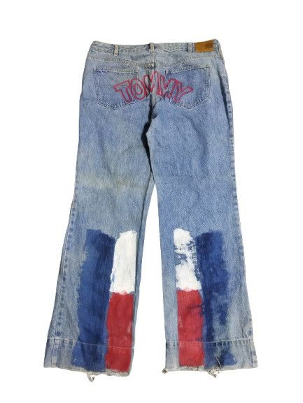 Tommy Hilfiger Tommy Hilfiger Painting Jeans Size US 36 / EU 52 - 2 Thumbnail