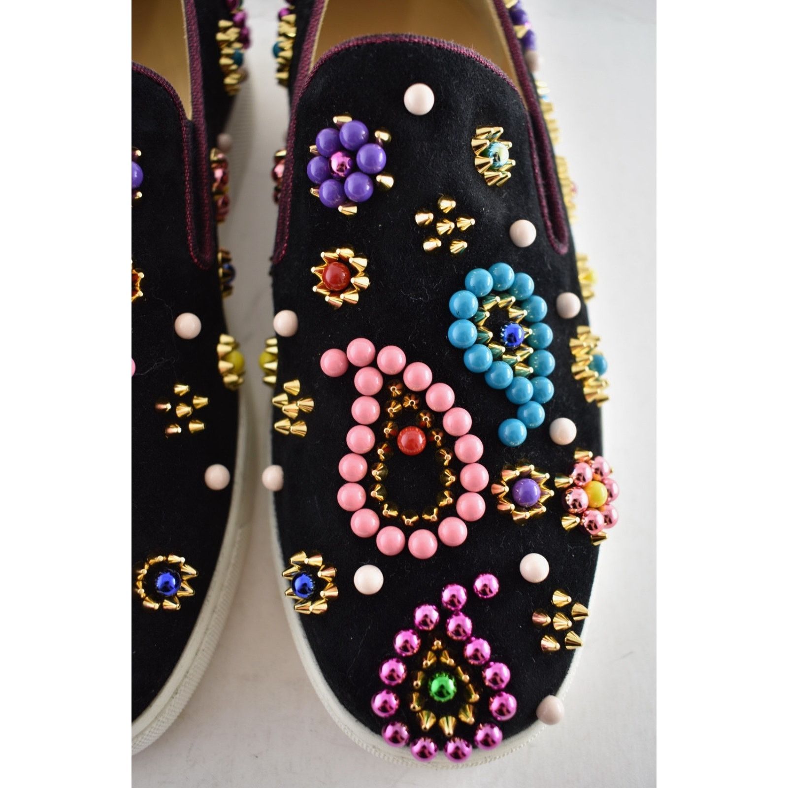 Christian Louboutin Christian Louboutin Candy Flat Low Top Slip On Sneaker 36.5 Size US 6.5 / IT 36.5 - 8 Thumbnail