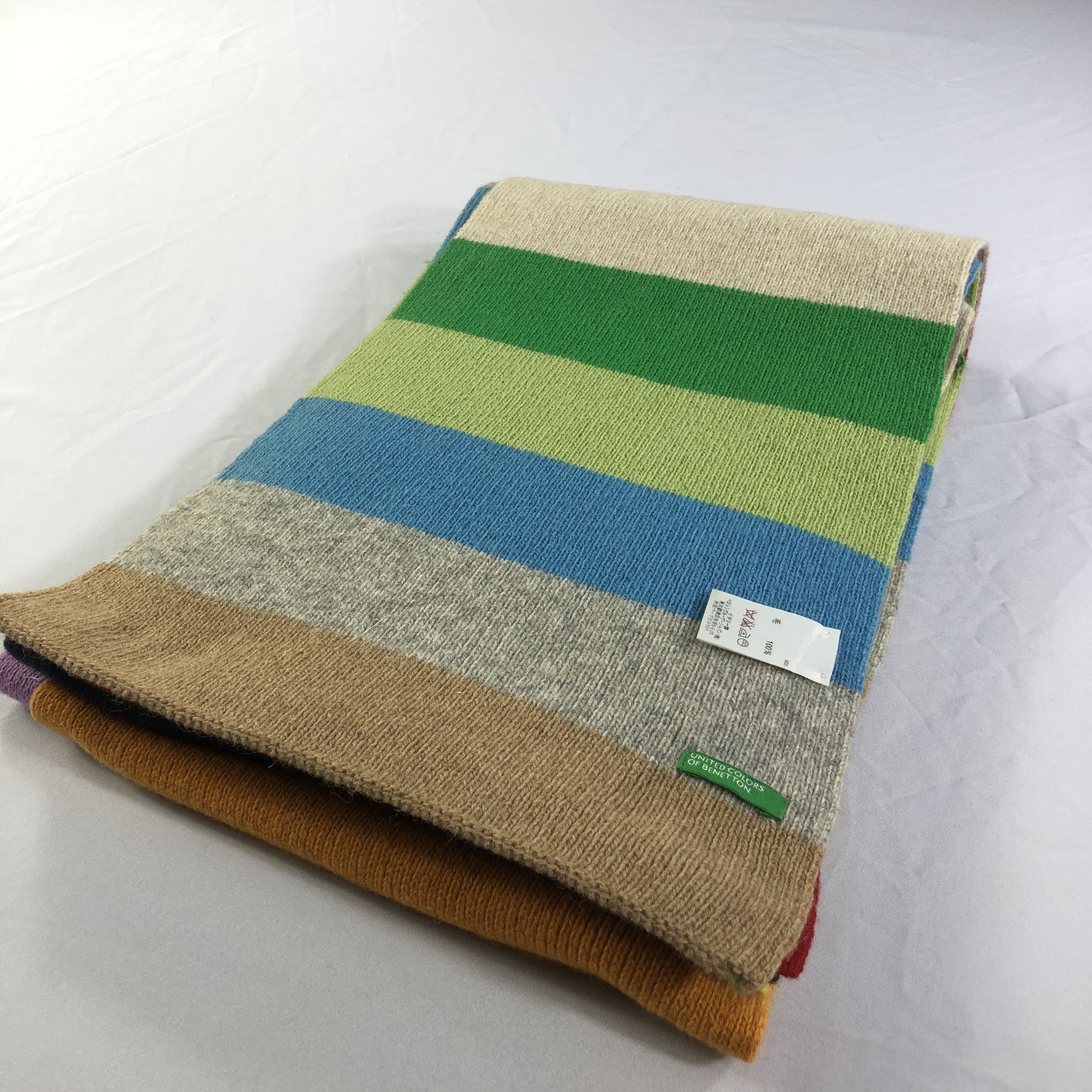 United Colors Of Benetton United Colors Of Benetton Multicolor Scarf Muffler V1500 Size ONE SIZE - 3 Thumbnail