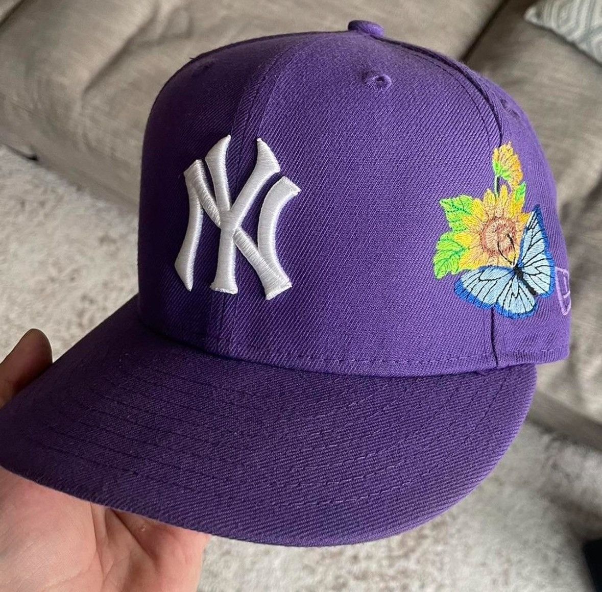 New Era Lord Fubu Yankees Fitted Hat Size ONE SIZE - 1 Thumbnail
