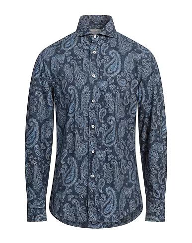 Brunello Cucinelli o1w1db10725 Basic Fit Shirt in Navy Blue Size US XS / EU 42 / 0 - 1 Thumbnail