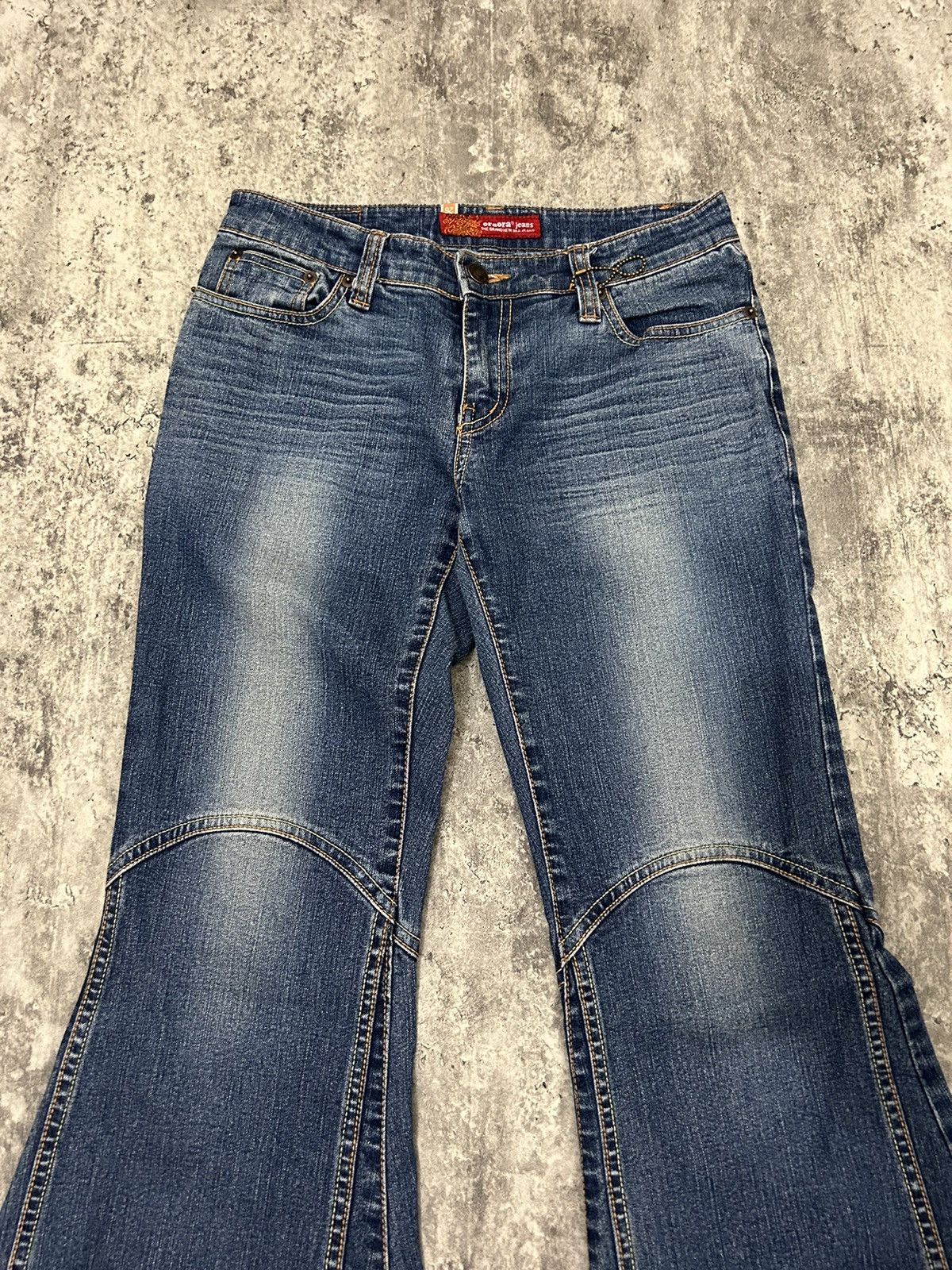 14th Addiction × If Six Was Nine × Le Grande Bleu (L.G.B.) Araora Jeans Bell Buttom Flare Pants Size US 27 - 7 Thumbnail