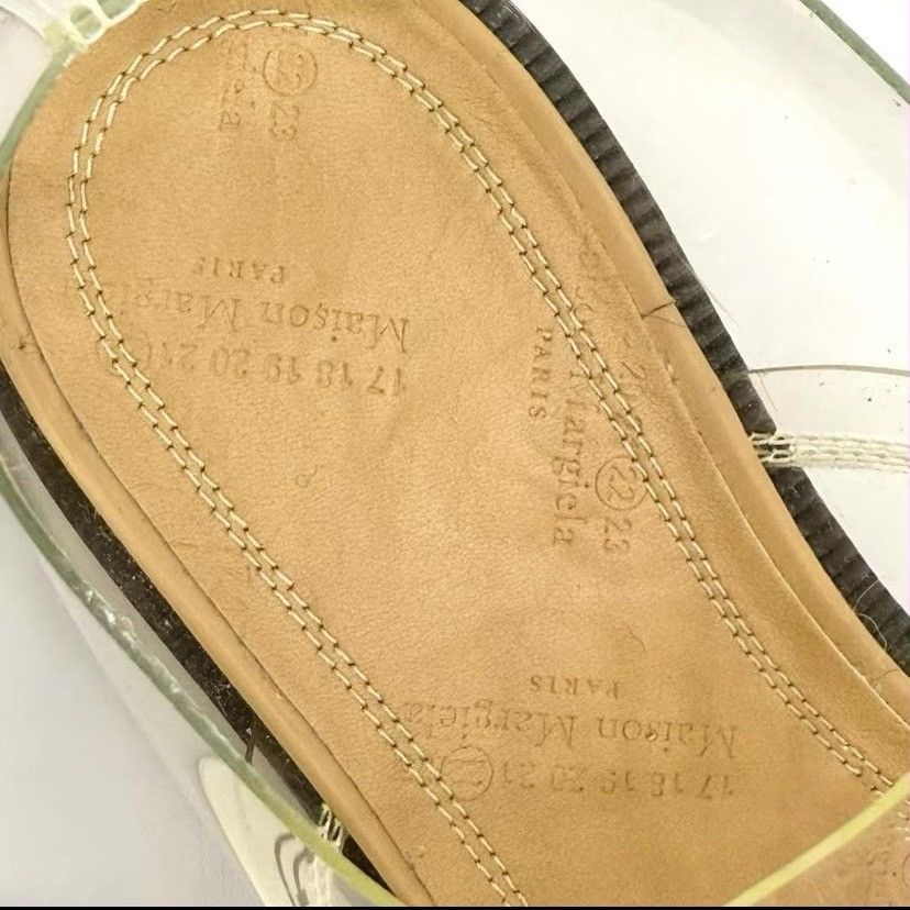 Maison Margiela Maison Margiela Tabi split-toe PVC derby shoes Size US 5 / IT 35 - 6 Thumbnail