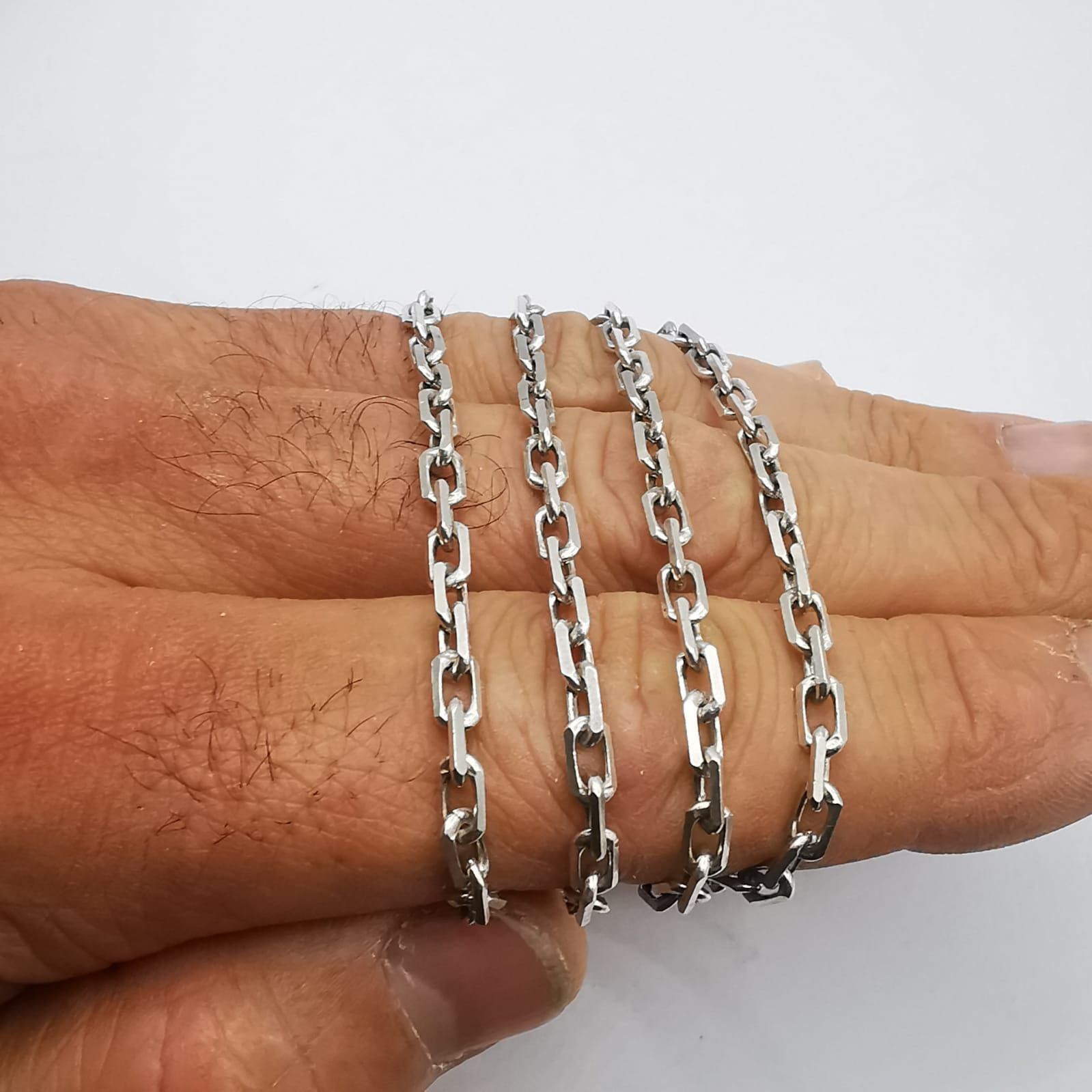 Vintage Vintage Jewelry Chain, 925 Sterling Silver, Signed 16.47g Size ONE SIZE - 5 Thumbnail