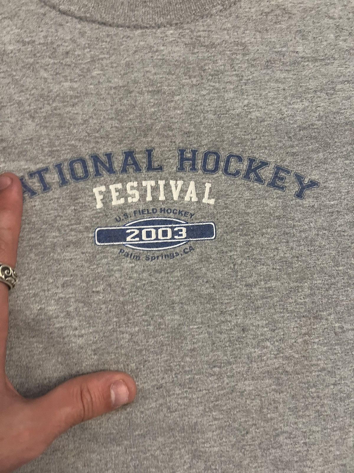 Vintage × basketcase gallery Sick 2003 national hockey festival long sleeve anvil Size US L / EU 52-54 / 3 - 3 Thumbnail