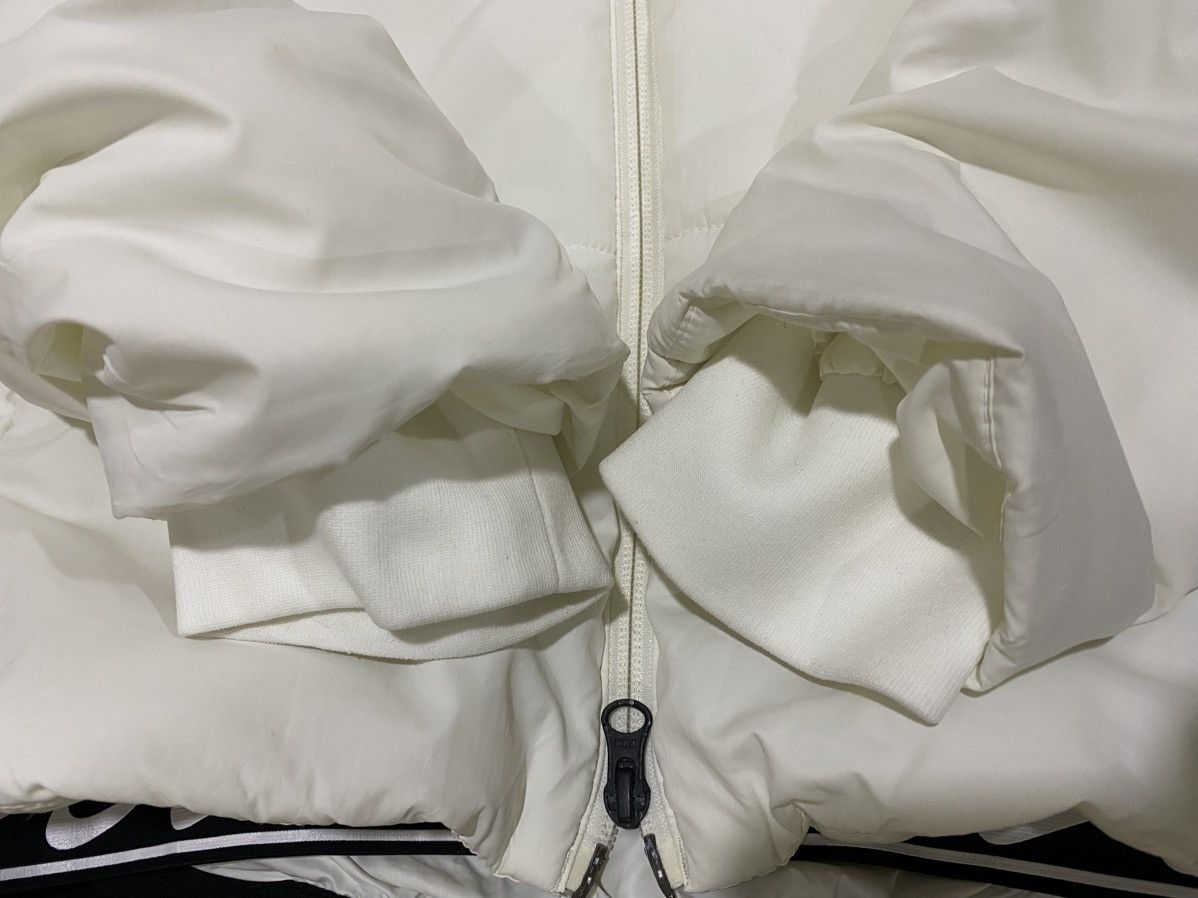 Nike Nike Sportswear White Hooded Puffer Jacket Size L Size L / US 10 / IT 46 - 5 Thumbnail