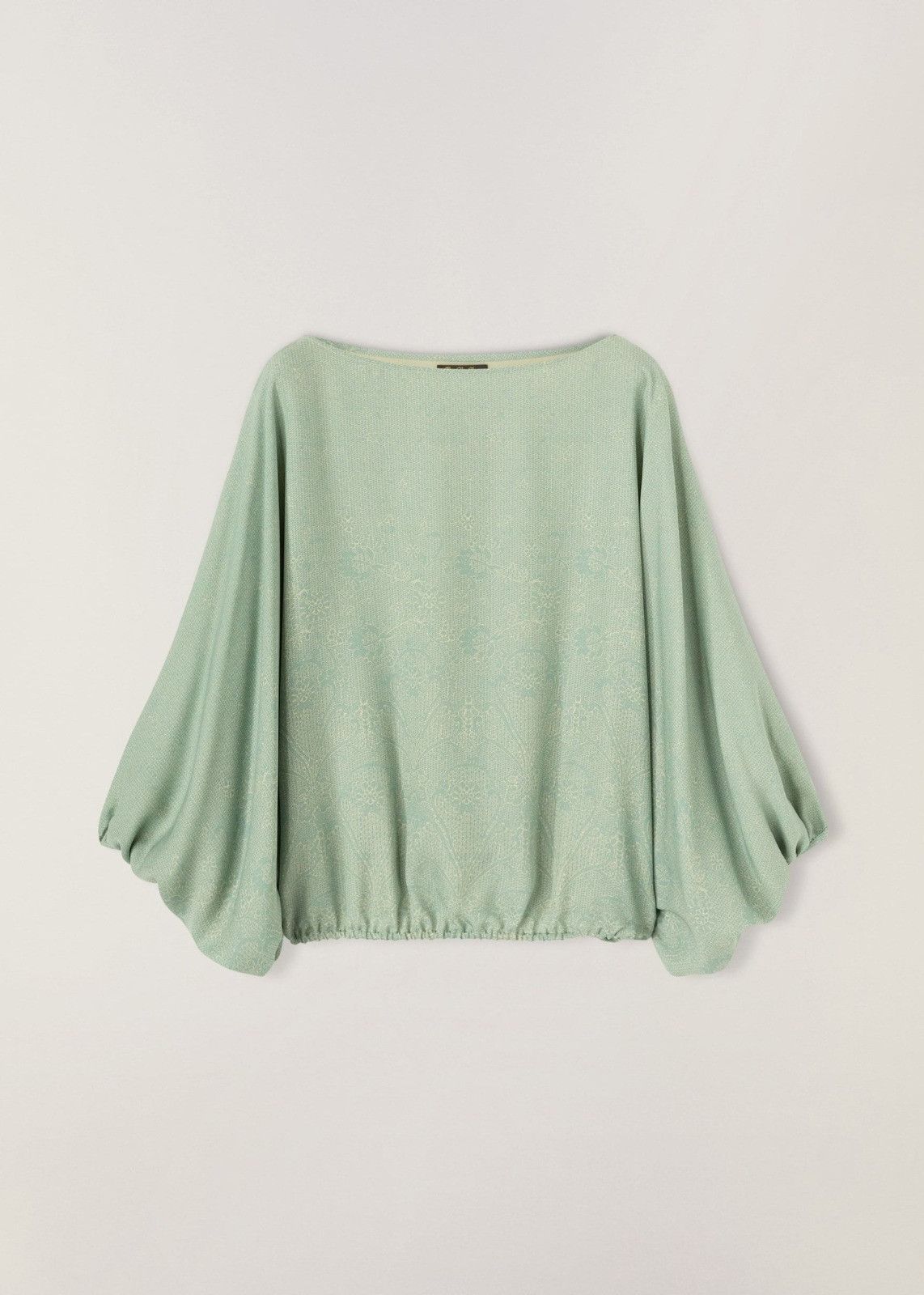 Loro Piana o1srvl11e1224 Luna Blouse in Light Green Size M / US 6-8 / IT 42-44 - 1 Thumbnail