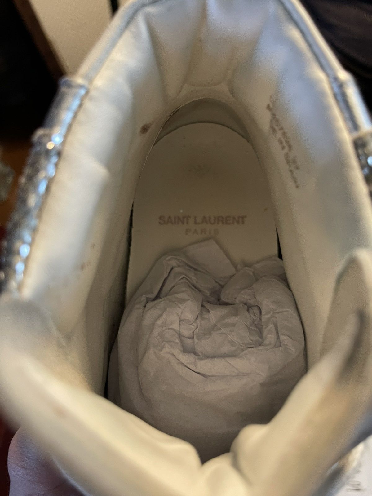 Saint Laurent Paris Saint laurent paris love sneaker Size US 6 / IT 36 - 10 Thumbnail