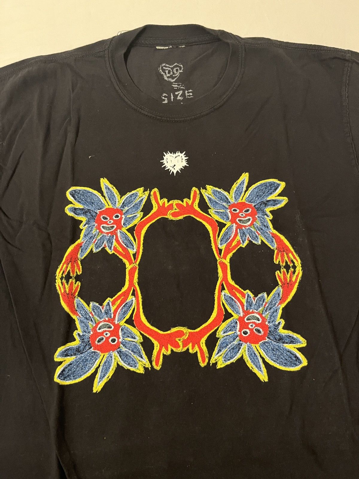 Drain Gang Bladee Sunflower Tee Size US M / EU 48-50 / 2 - 2 Thumbnail