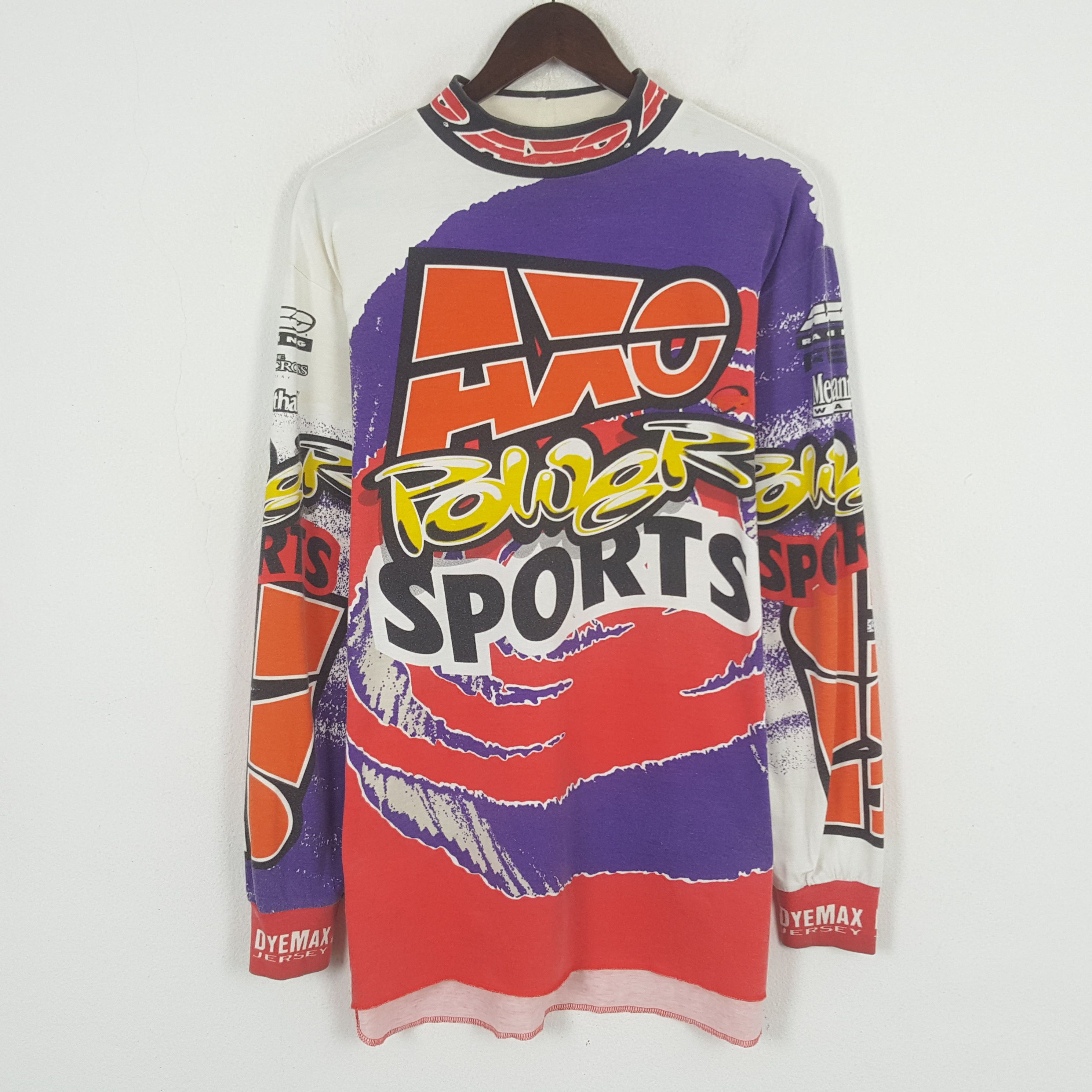 Sports Specialties × Vintage Vintage Axo Power Sports Motocross Tshirt Size US L / EU 52-54 / 3 - 1 Thumbnail