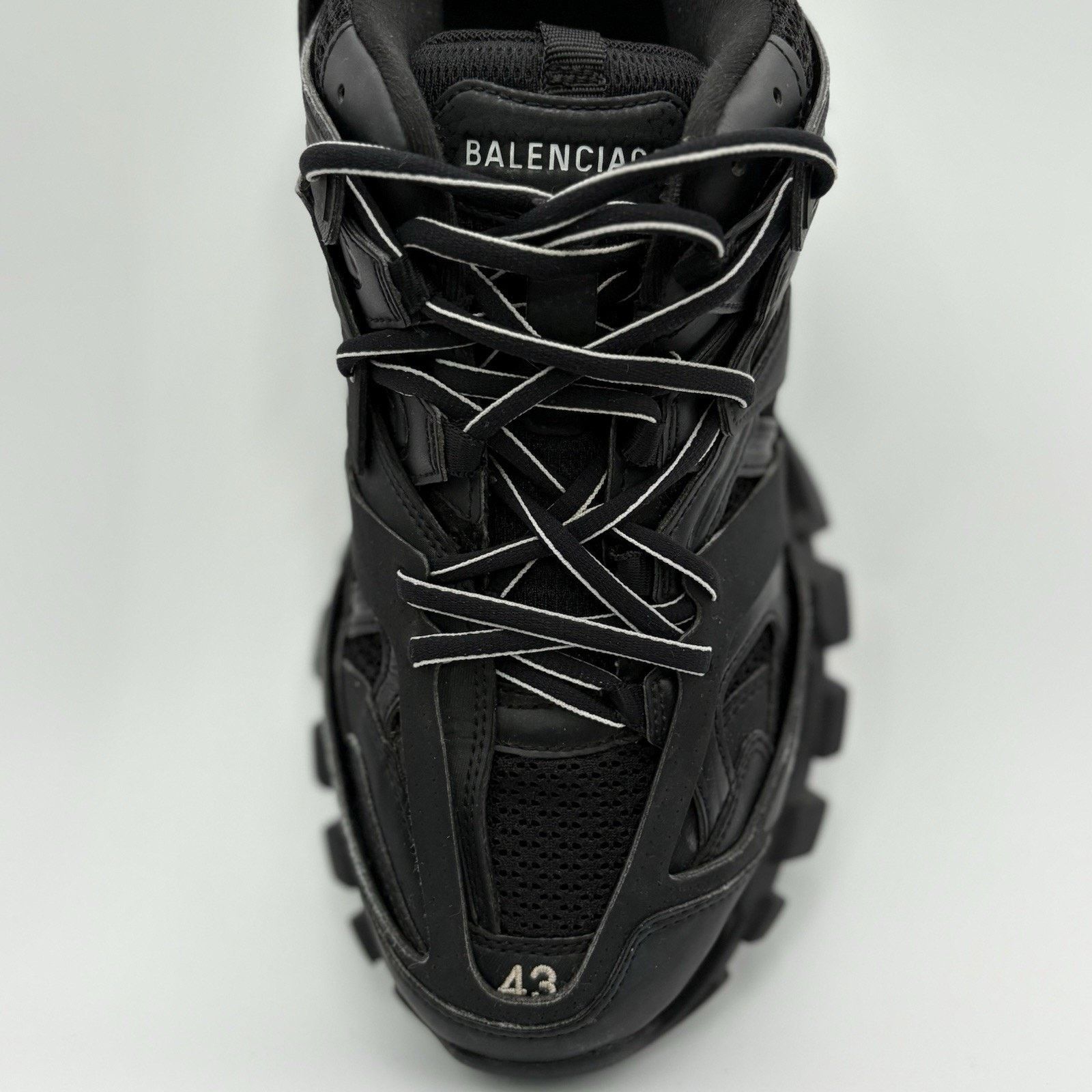 Balenciaga Balenciaga Track LED Sneaker ' Black ' | GOOD CONDITION! Size US 10 / EU 43 - 11 Thumbnail