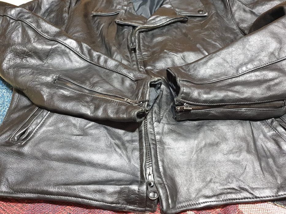 Leather Jacket Jacket realleather motorcycles classic | Grailed