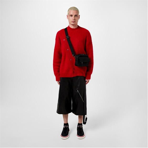 Christian Louboutin Zip N Fly Logo Jacquard Messenger Bag Size ONE SIZE - 6 Thumbnail