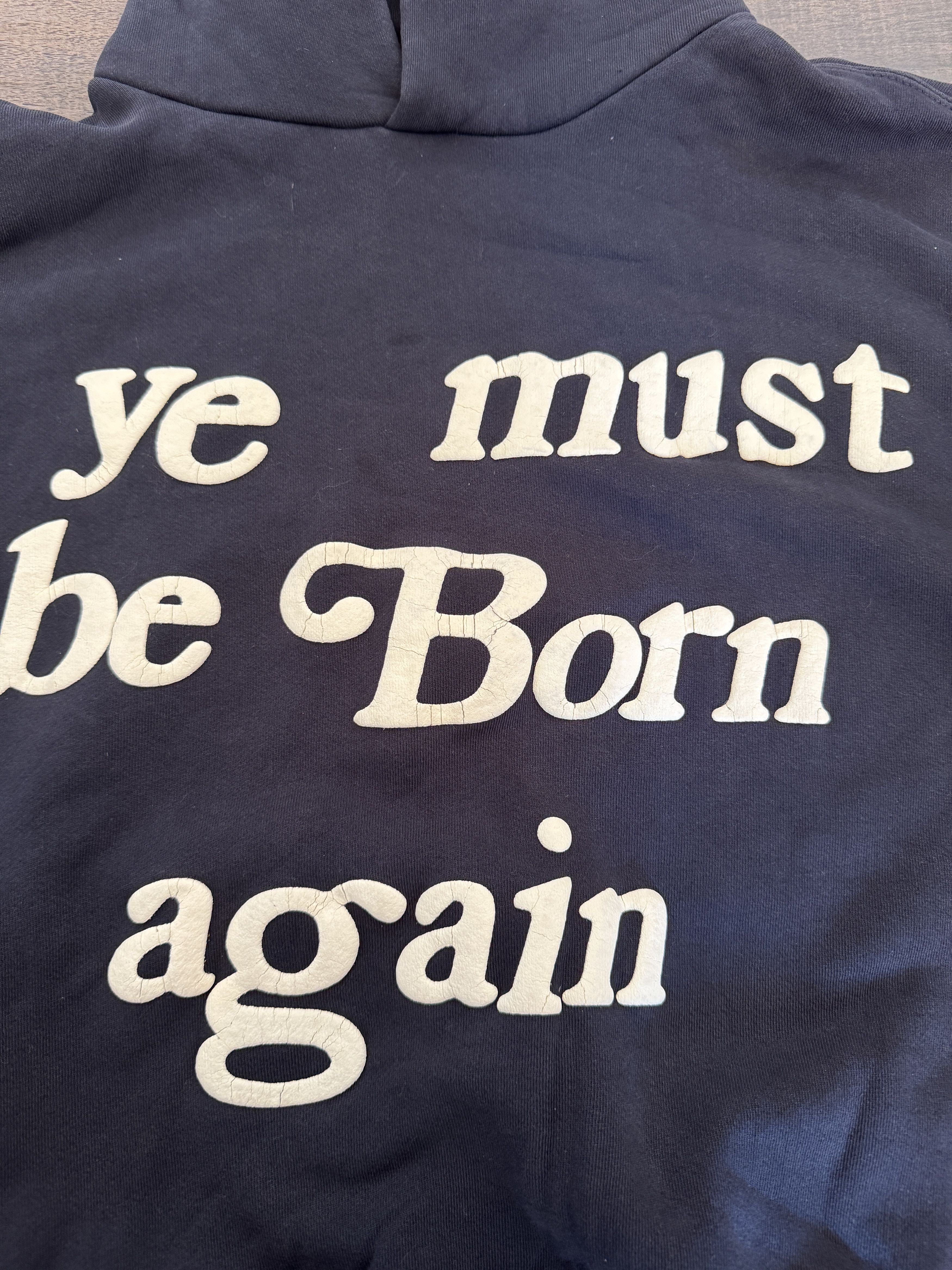 Cactus Plant Flea Market CPFM Ye Must Be Born Again Hoodie Dark Gray Size US M / EU 48-50 / 2 - 8 Thumbnail