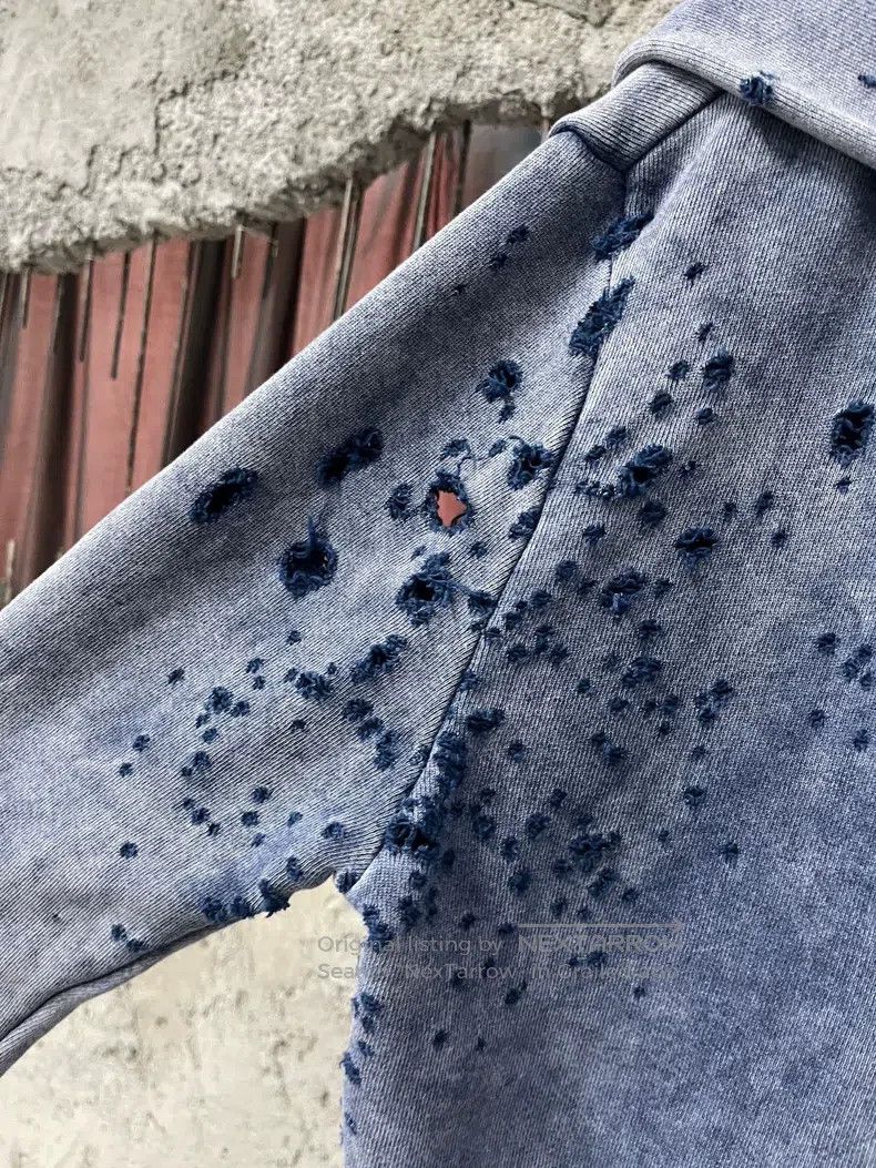 Amiri Amiri Blue shotgun zipper sweater jacket Size US XS / EU 42 / 0 - 5 Thumbnail