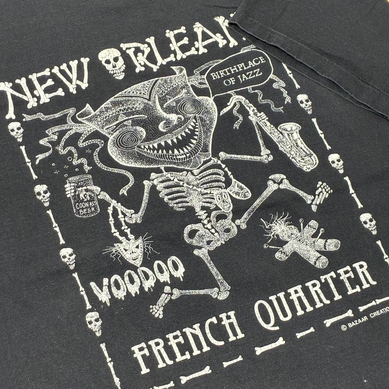 TEE JAYS Vintage New Orleans French Quarter Black Voodoo Tee Size XL Size US XL / EU 56 / 4 - 3 Thumbnail