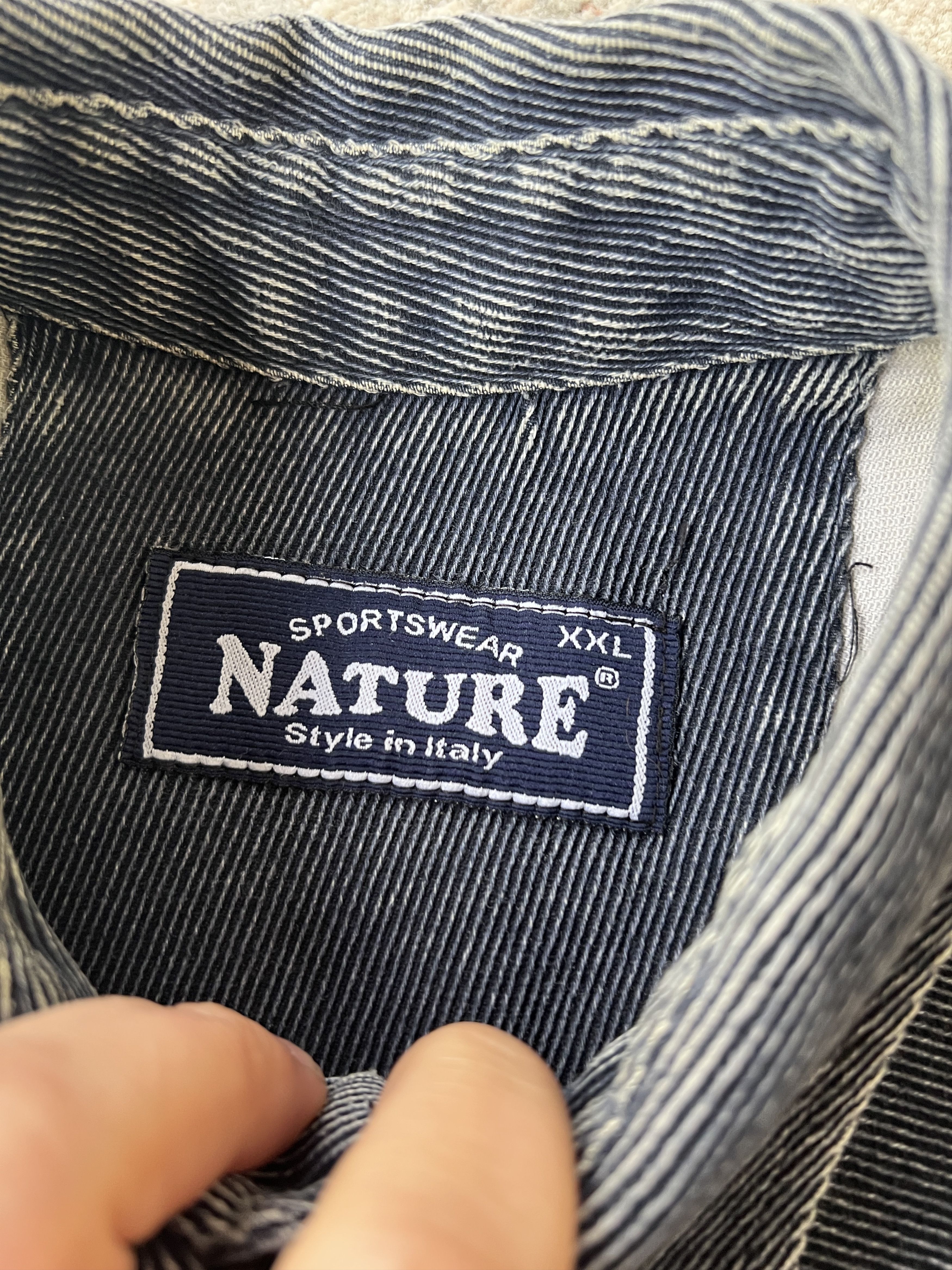 Vintage Vintage Nature Denim Shirt Size US XL / EU 56 / 4 - 3 Thumbnail
