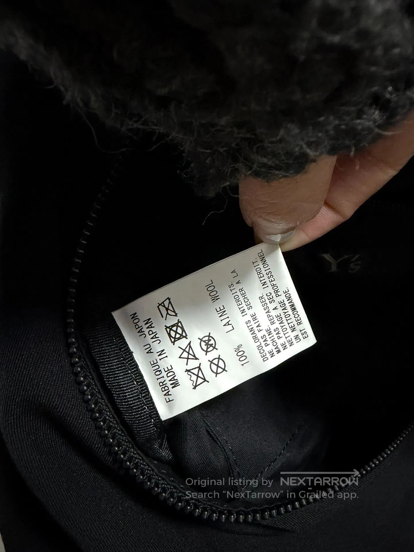 Y's Yohji Yamamoto Y's Wool Crossbody Bag. Size ONE SIZE - 8 Thumbnail