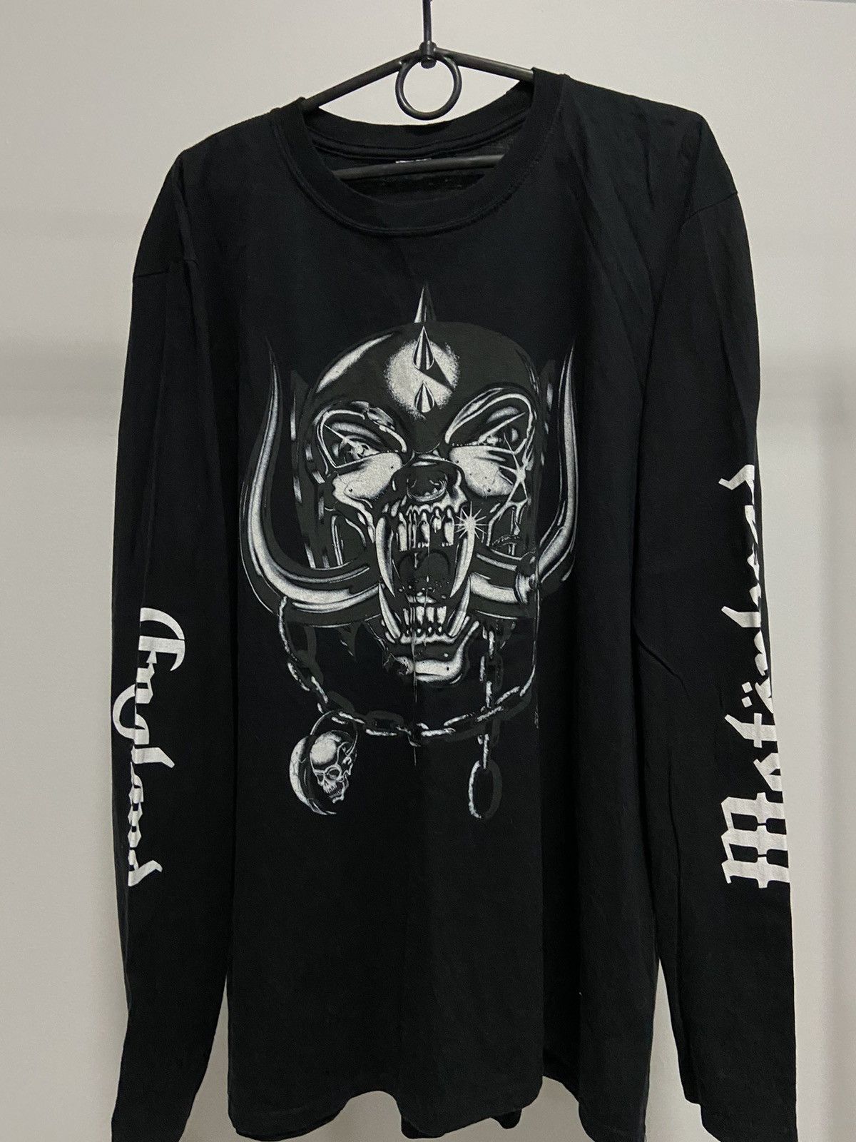 Band Tees × Vintage Motörhead England big logo vintage rock band longsleeve Size US L / EU 52-54 / 3 - 2 Thumbnail