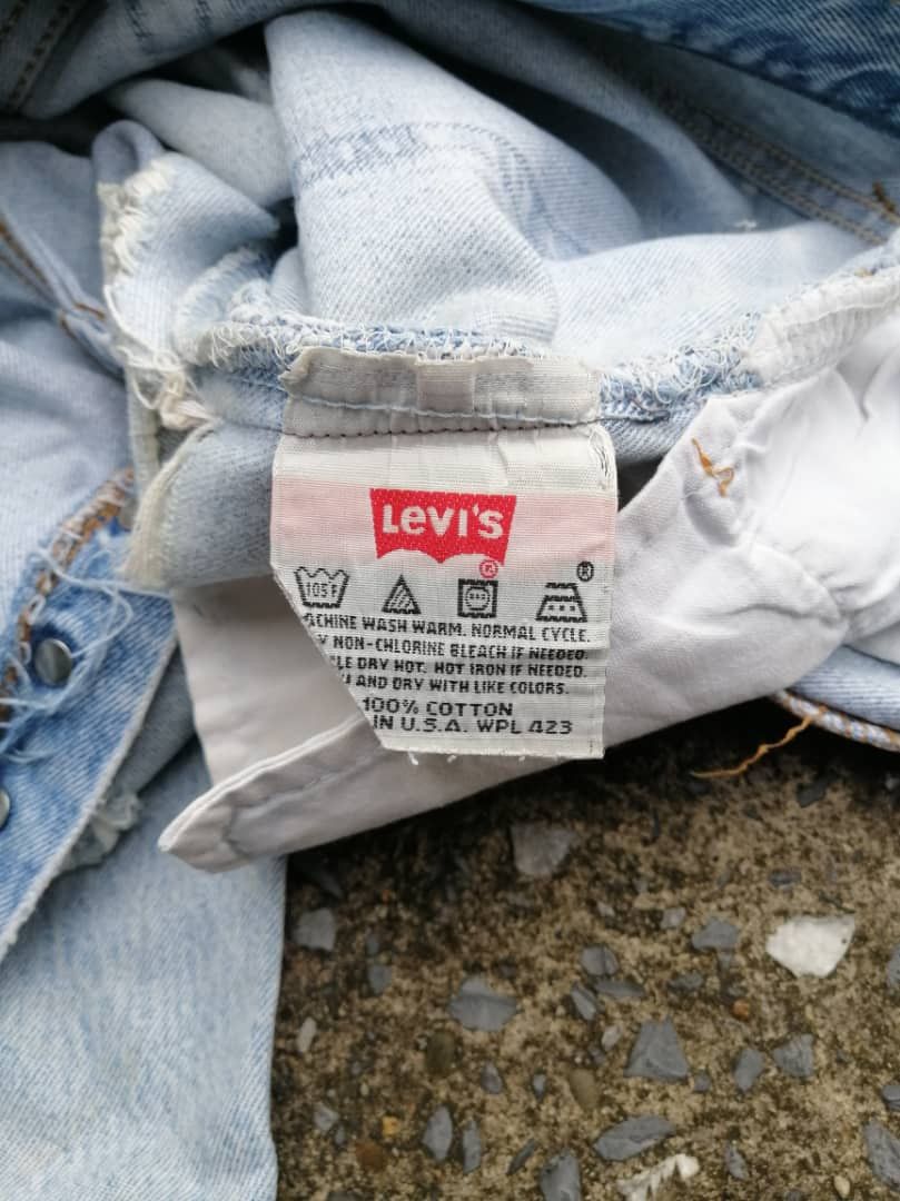 Levi's × Levi's Vintage Clothing Levi's Strauss Distressed Denim Jeans Size US 34 / EU 50 - 2 Thumbnail