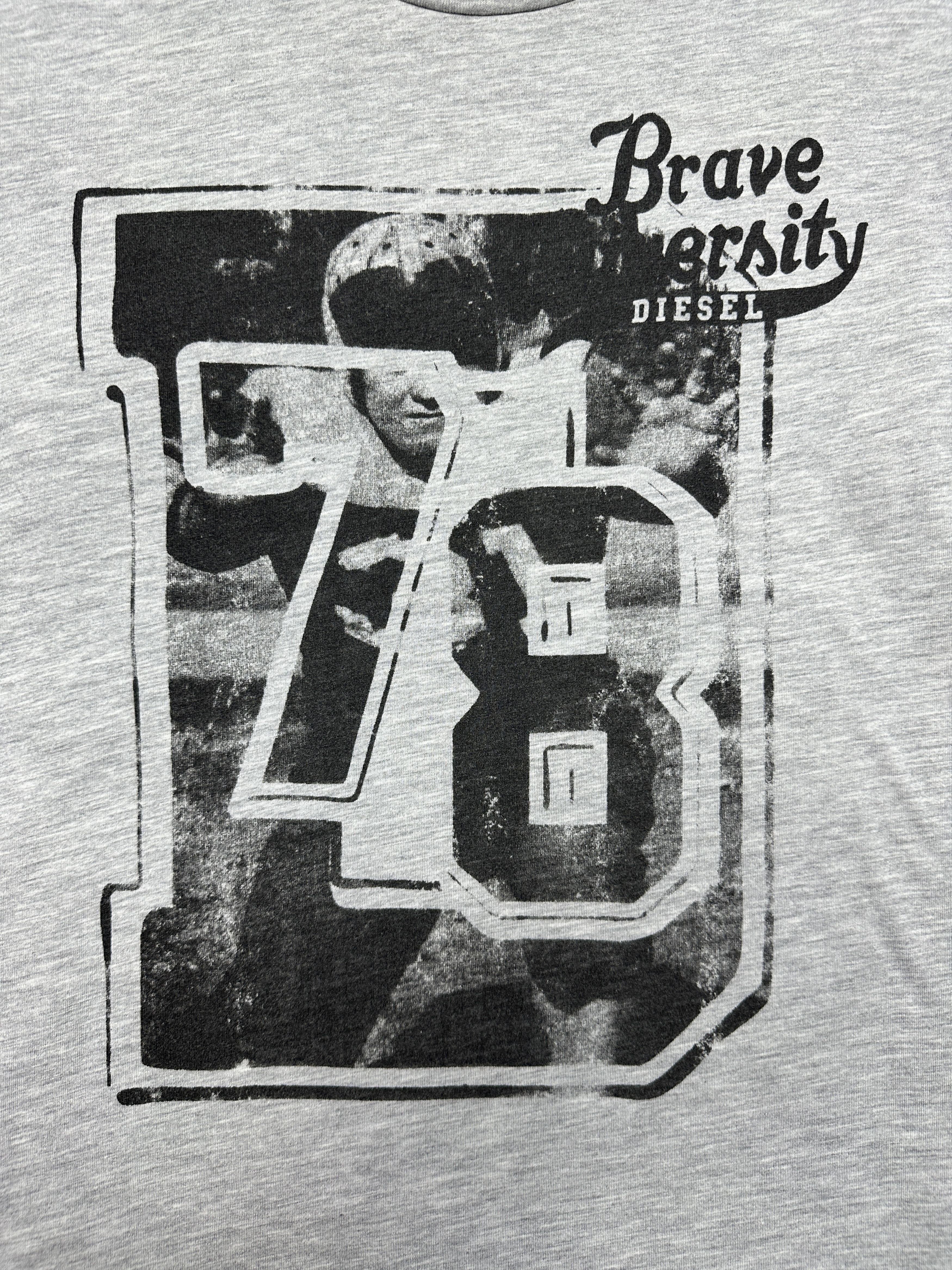 Diesel Diesel Vintage Mens T-Shirt Tee Y2K Size US L / EU 52-54 / 3 - 3 Thumbnail