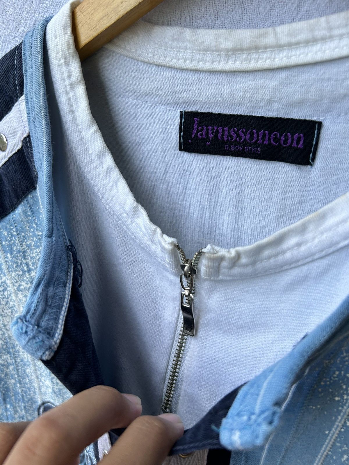 Hysteric Glamour × If Six Was Nine × Japanese Brand Vampire Jayussoneon poem double layer gothic halfzip Size US L / EU 52-54 / 3 - 6 Thumbnail