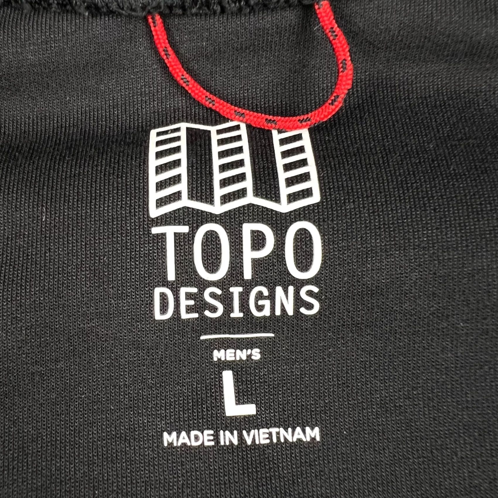 Topo Designs Topo Design Hoodie Jacket Mens Large Black Hybrid Performance Full Zip Hiking Size US L / EU 52-54 / 3 - 4 Thumbnail