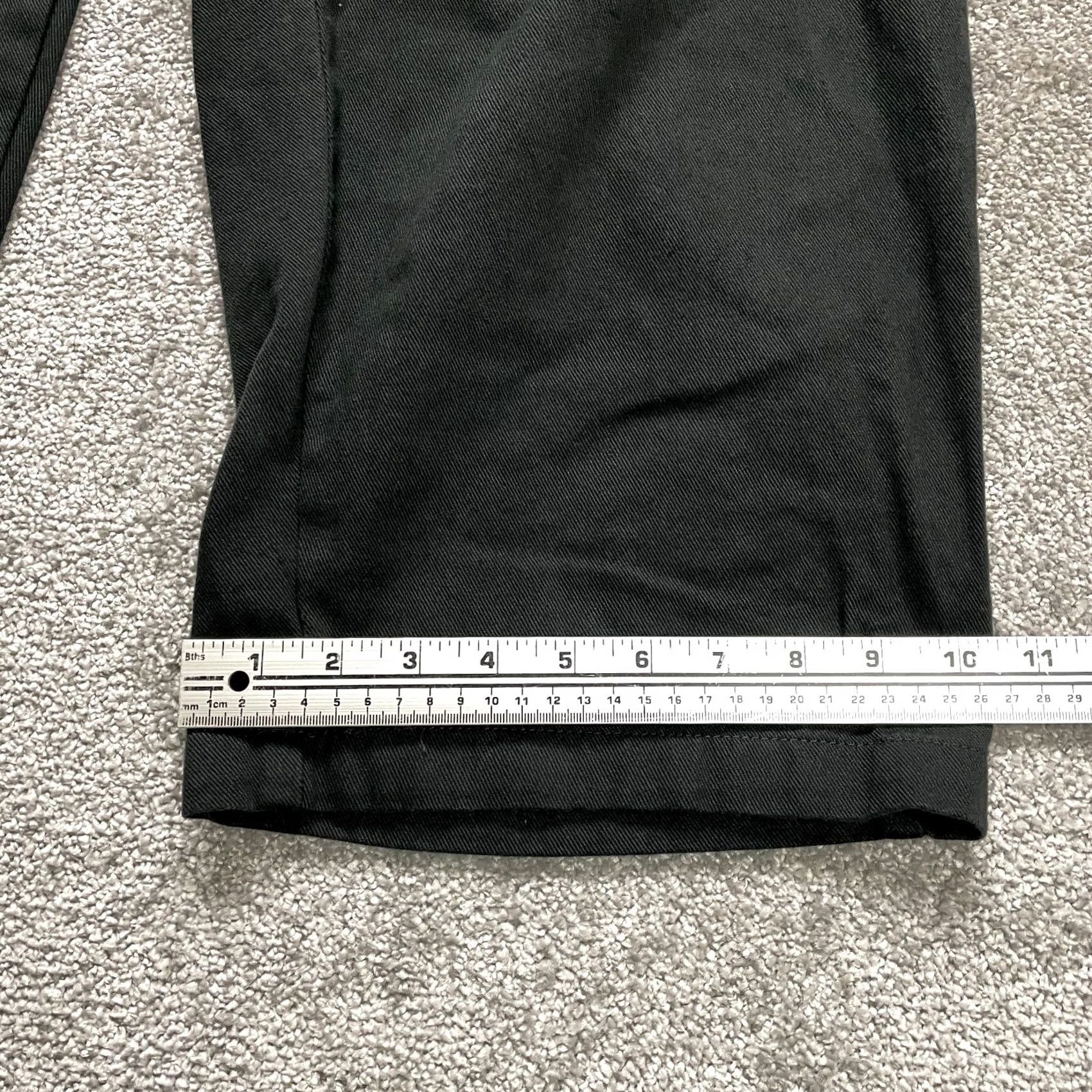 Vintage Woman Within Jeans Pants Womens Plus 28 Tall Black Classic Straight Ladies 40x34 Size 27" / US 4 / IT 40 - 2 Thumbnail