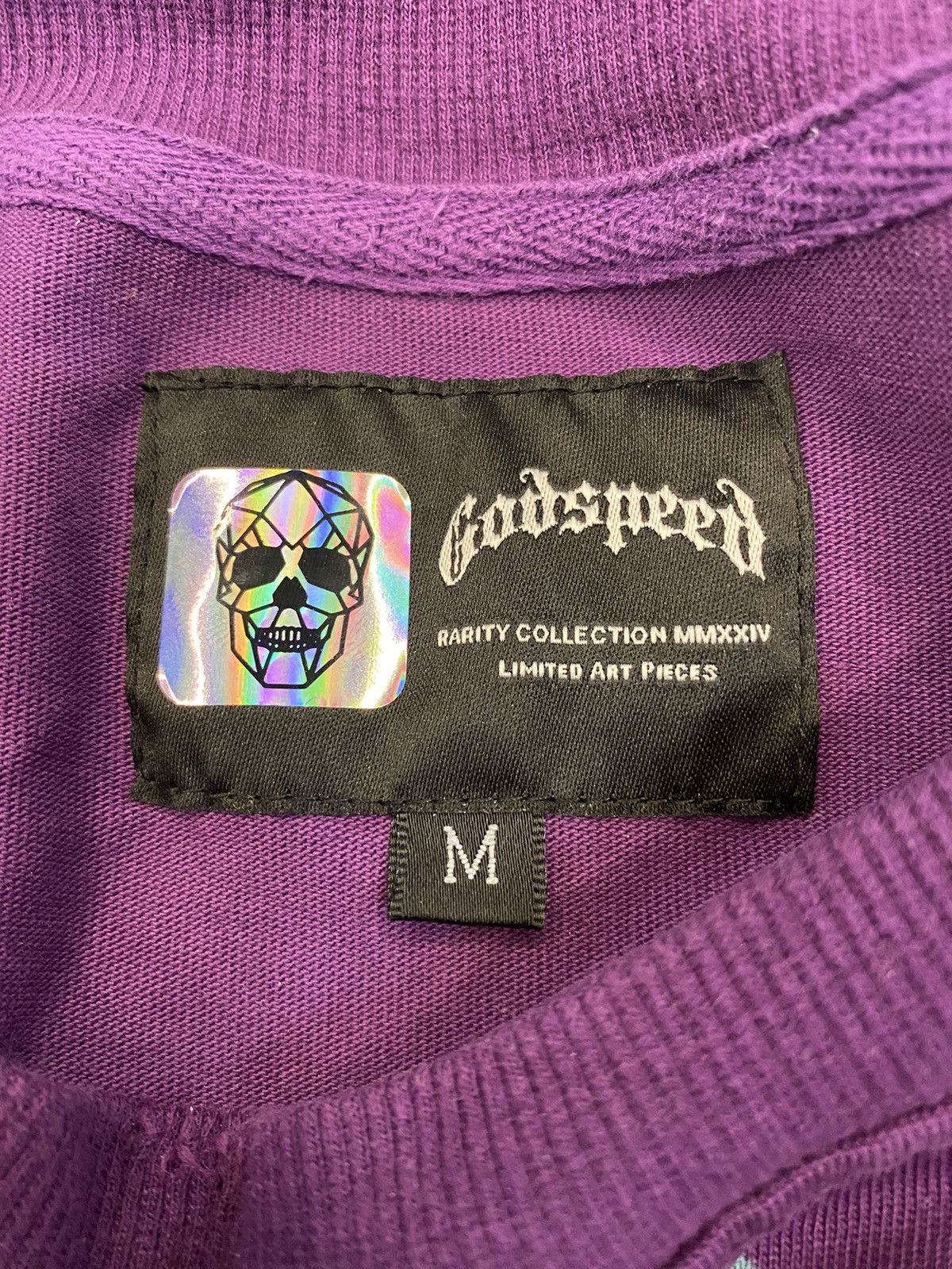 Godspeed Godspeed JFK to MIA Tee Purple Size US M / EU 48-50 / 2 - 3 Thumbnail