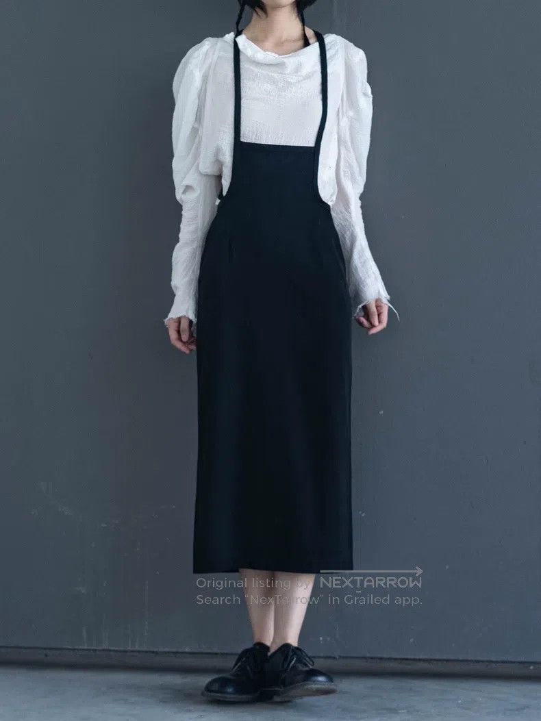 Comme des Garcons Comme Des Garcons Main Line Early Black Suspender Skirt Size S / US 4 / IT 40 - 3 Thumbnail