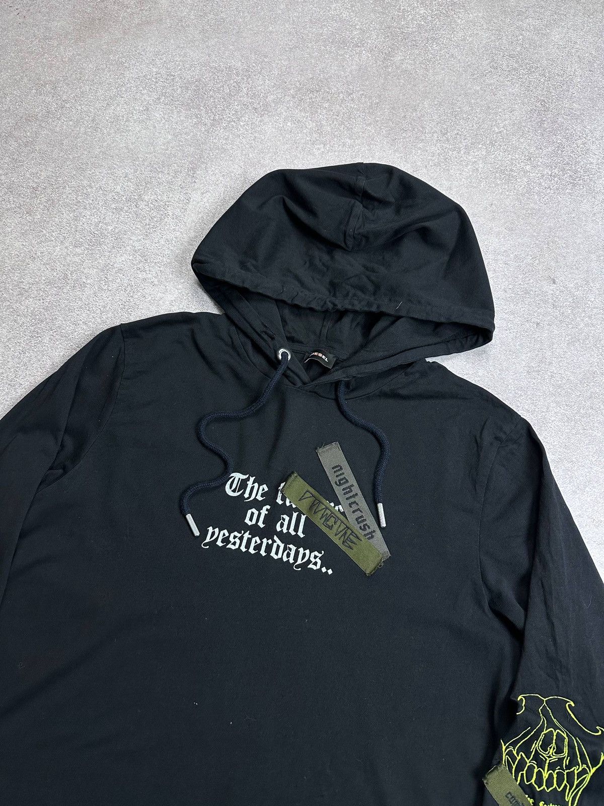 Diesel Vintage Diesel Nightcrush Hoodie L Size US L / EU 52-54 / 3 - 5 Thumbnail