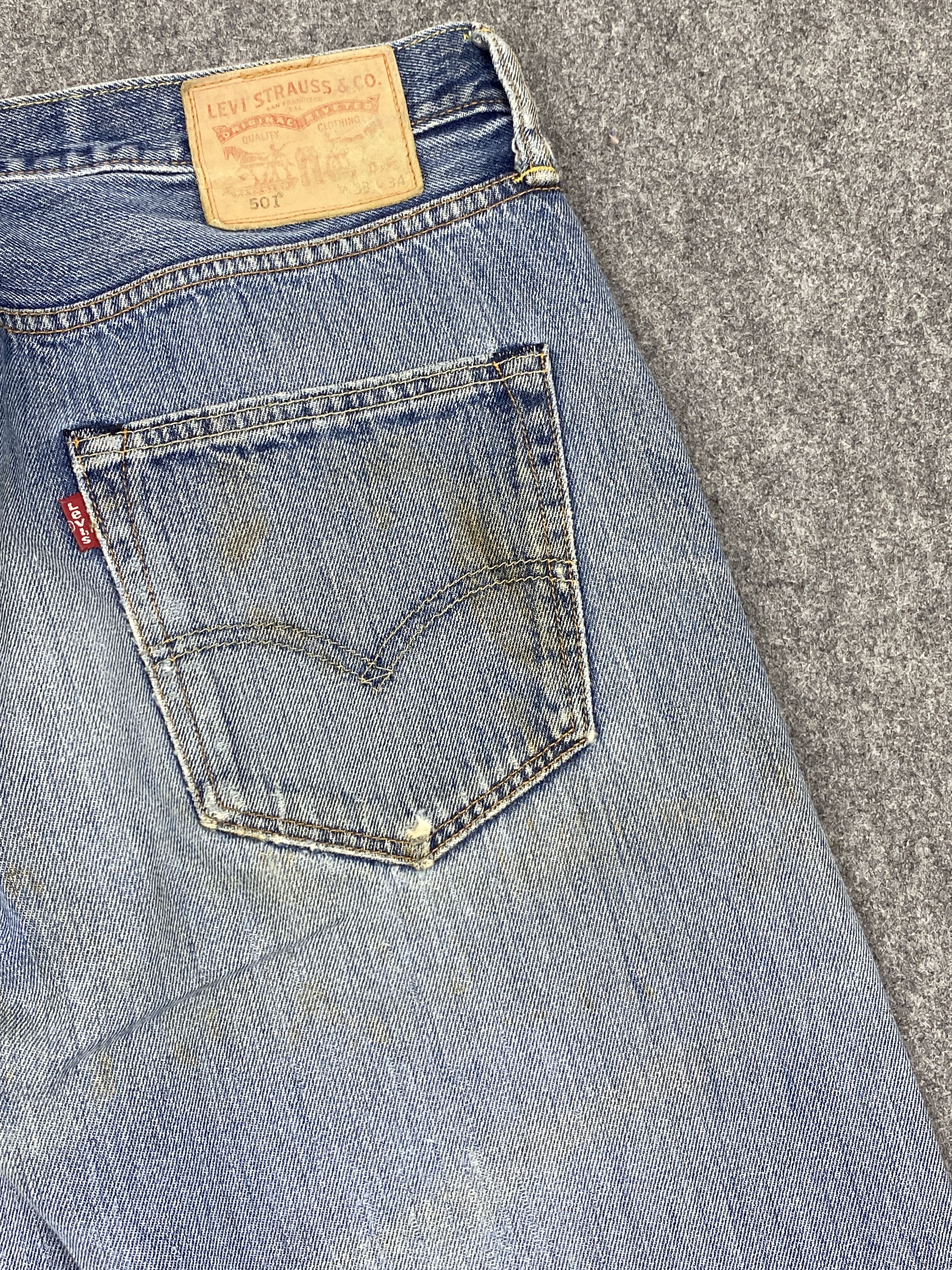 Levi's Vintage Levis 501 Button Fly Jeans DP2705 Size US 34 / EU 50 - 13 Thumbnail