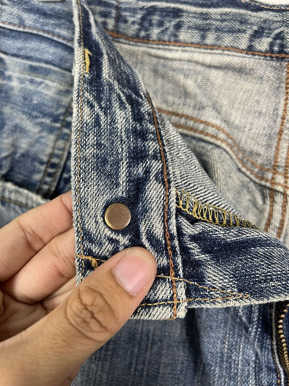 Edwin Vintage Edwin 505ZX Selvedge Denim Size US 34 / EU 50 - 15 Thumbnail