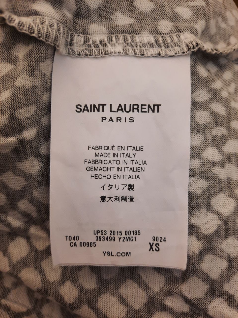 Saint Laurent Paris Crocodile Print Tee Size US XS / EU 42 / 0 - 4 Thumbnail