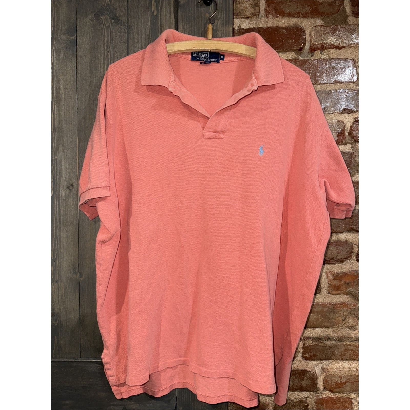Polo Ralph Lauren Vintage Polo By Ralph Lauren Size XL Melon USA 100% Cotton Size US XL / EU 56 / 4 - 1 Thumbnail